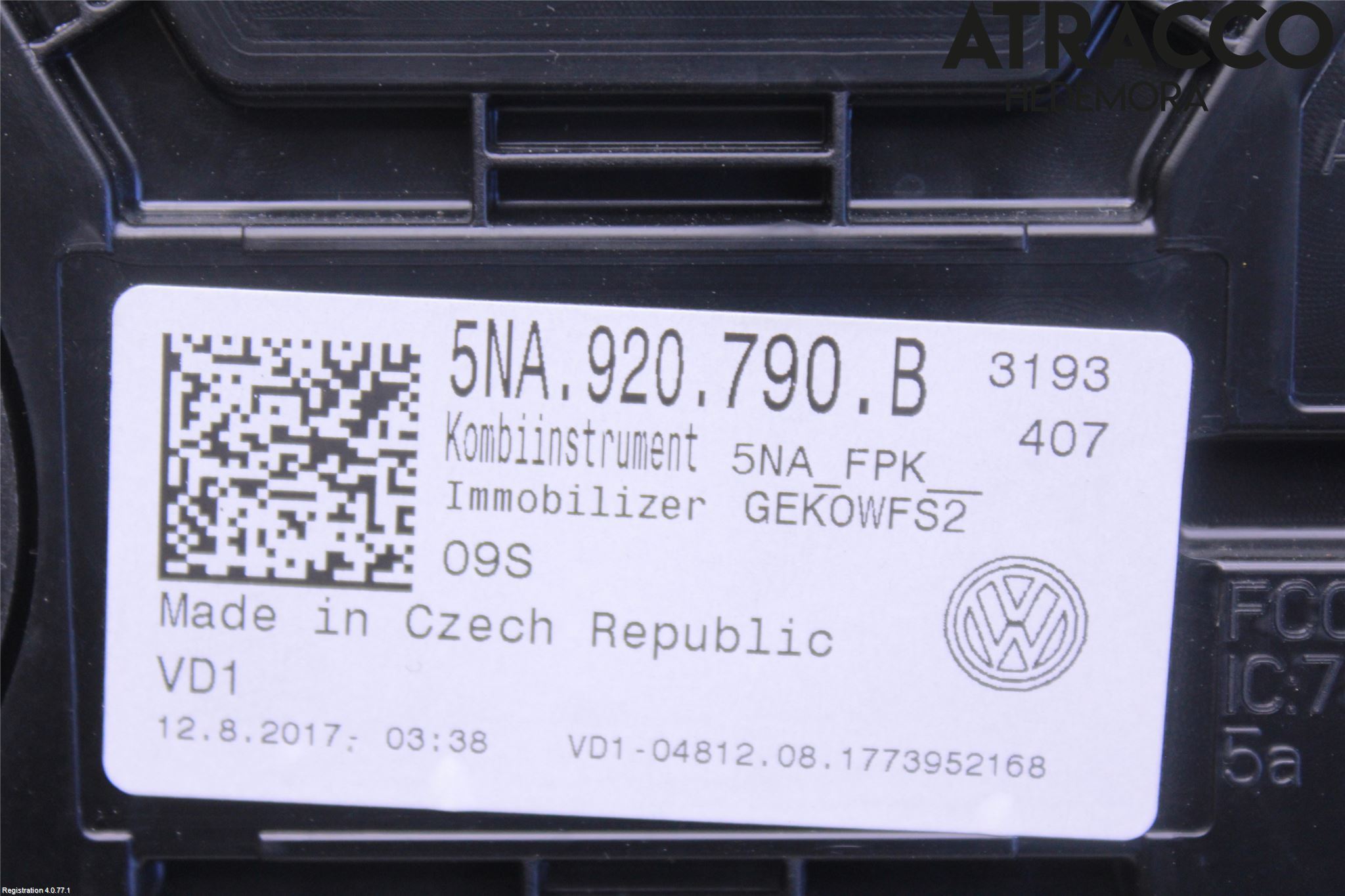 Volkswagen VW TIGUAN 16-24 Instrument Komb