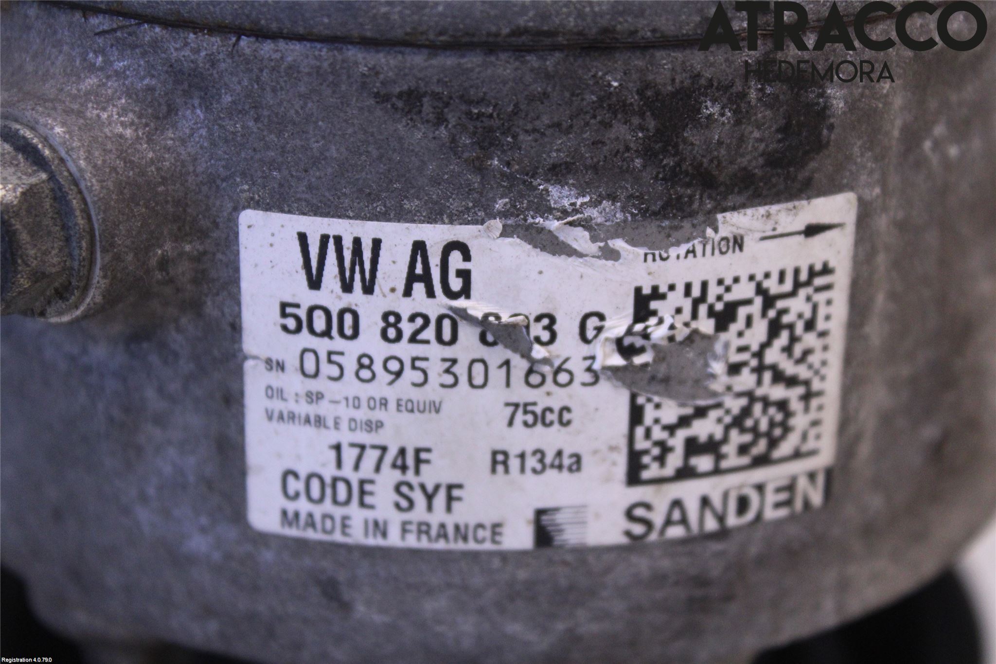 Volkswagen VW CADDY 16-20 Ac Kompressor