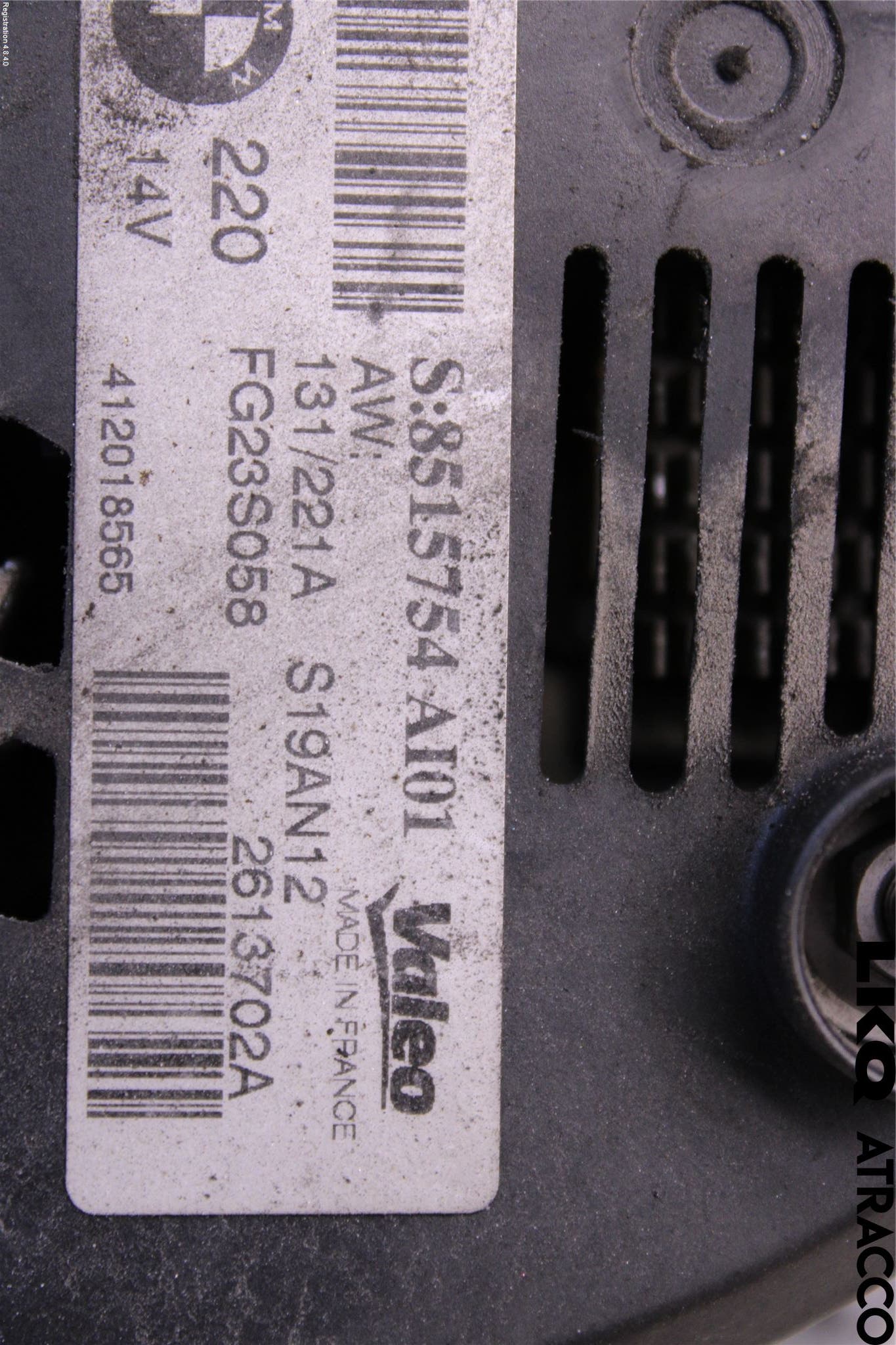 BMW 5 F10/F11/F18 09-17 Generator