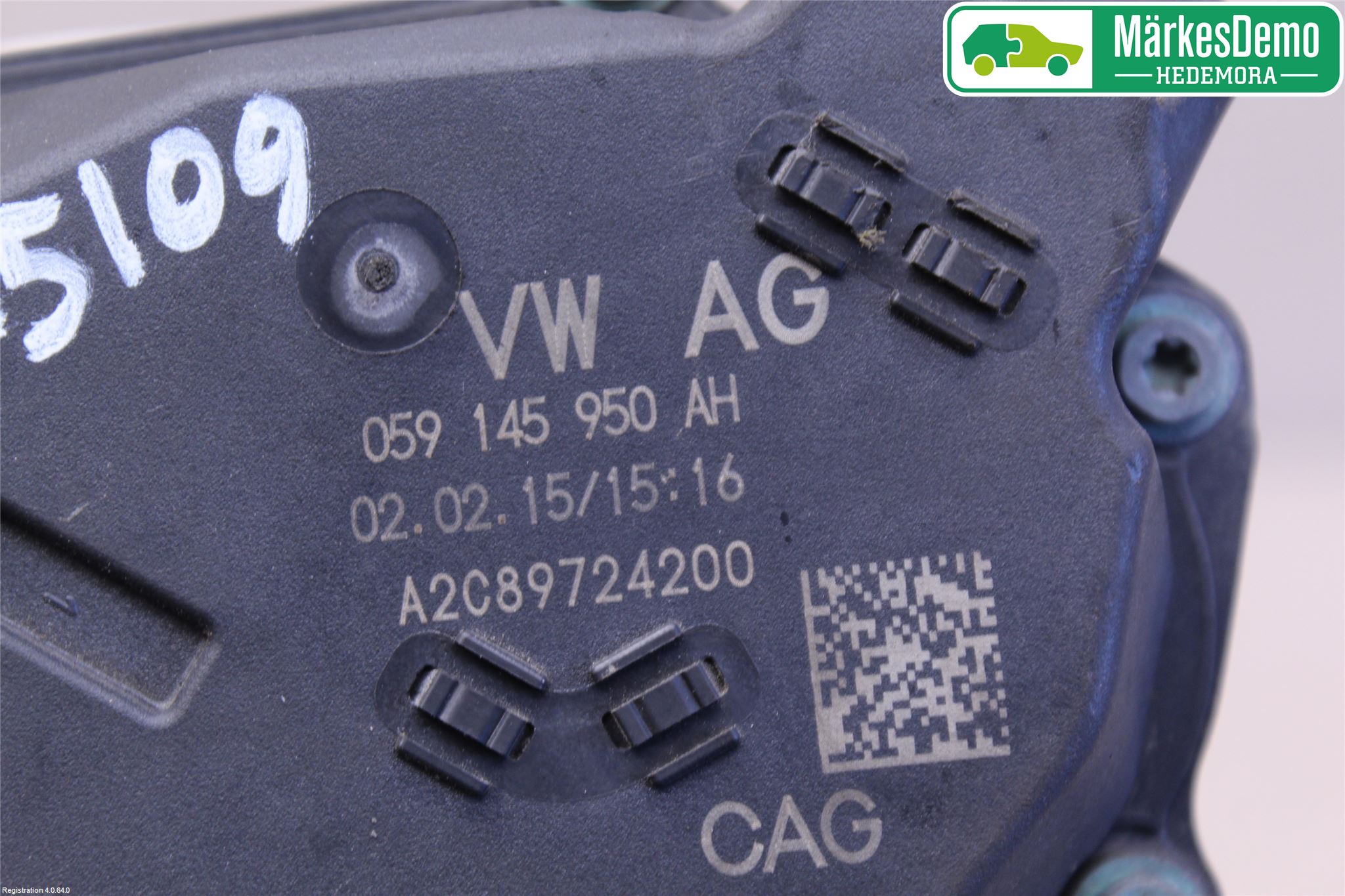 Audi A6/S6 4G 11-18 Injspjällhus