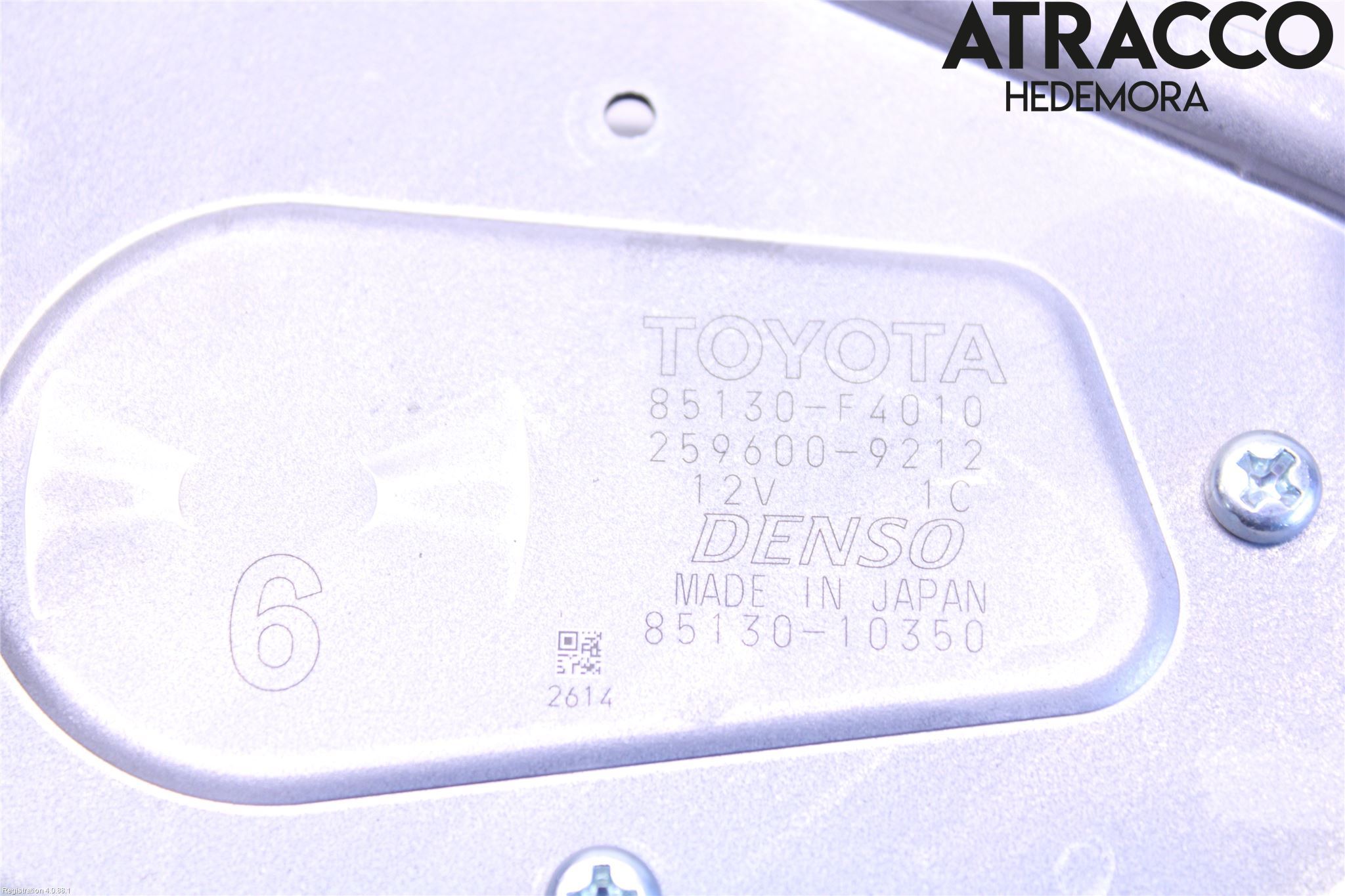 Toyota C-HR 16-23 Torkarmotor Baklucka