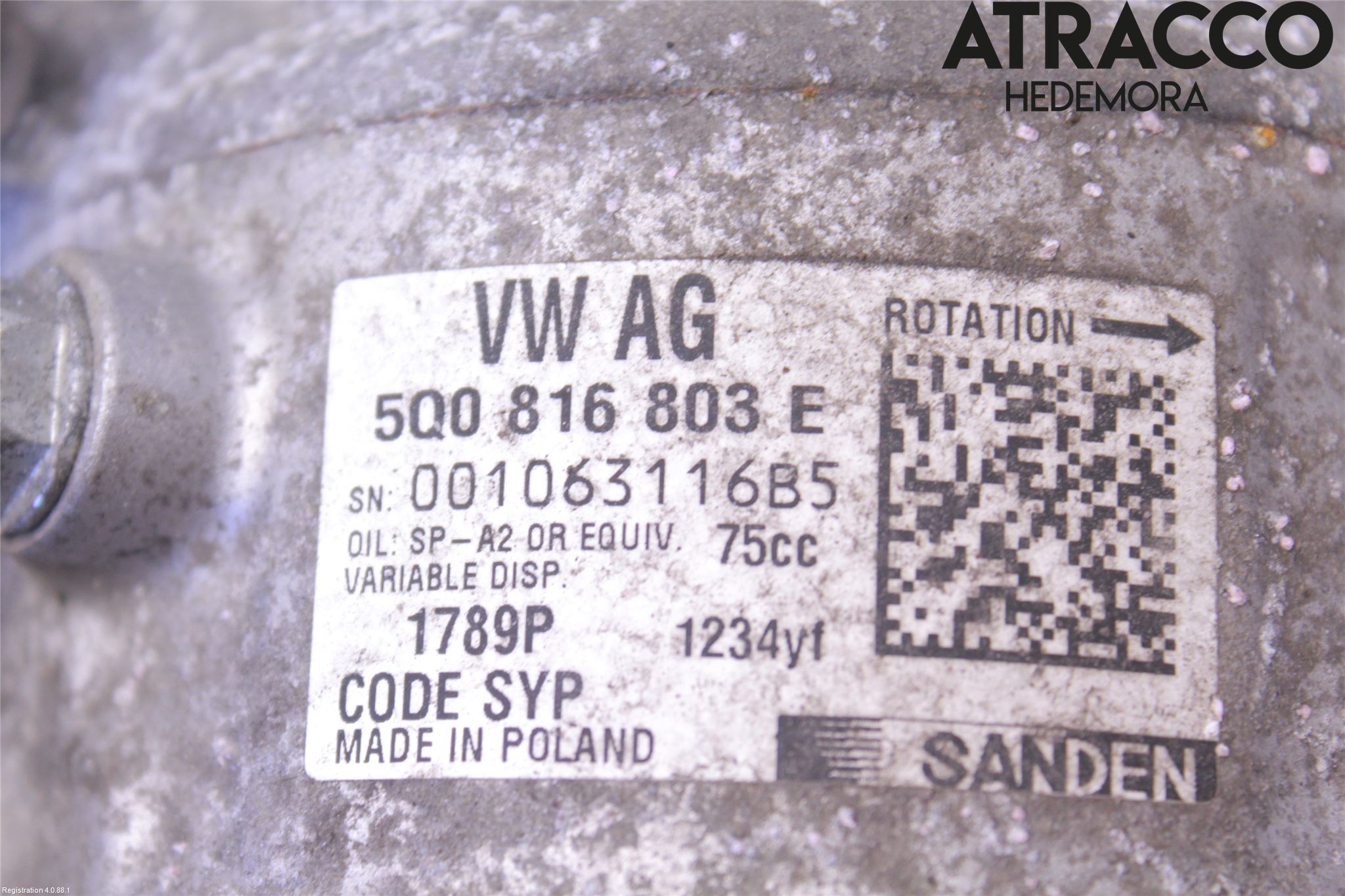 Skoda FABIA 15-21 Ac Kompressor