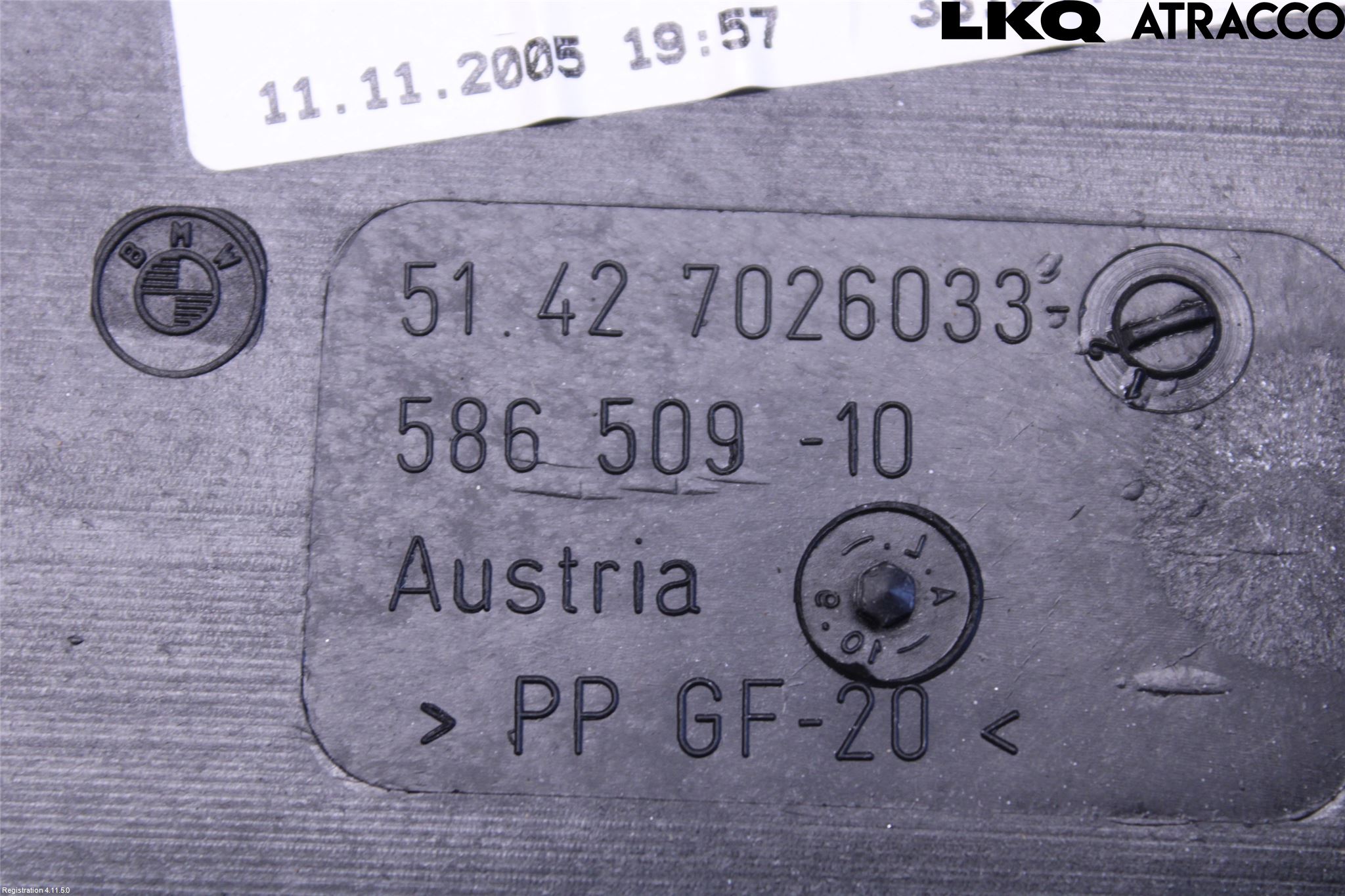 BMW 7 E65/66    00-08 Dörrklädsel Vä