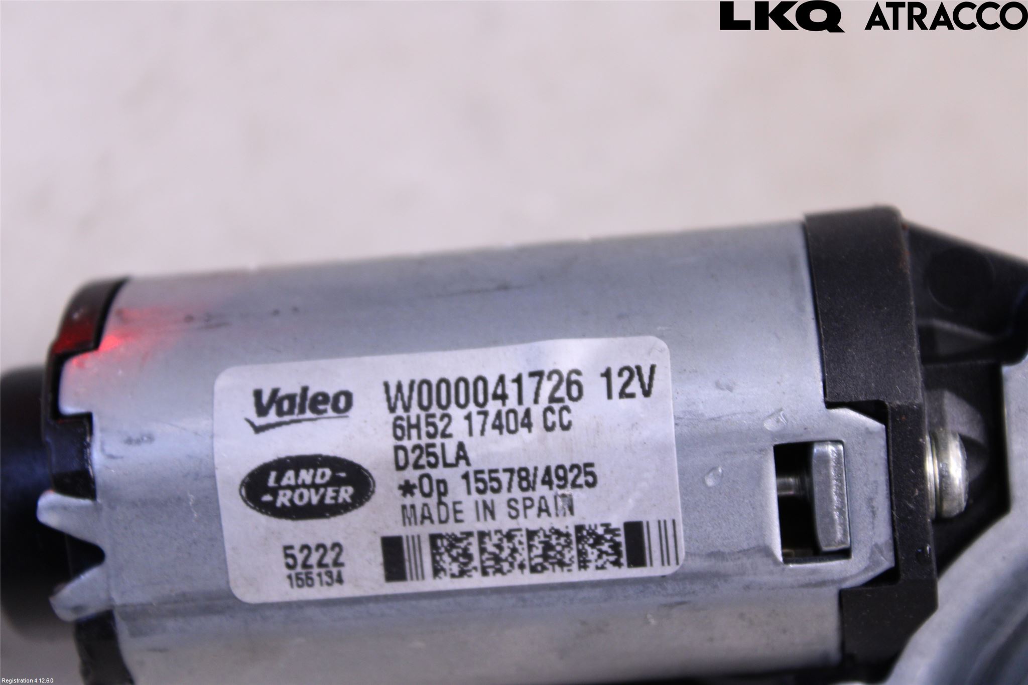 Landrover LAND ROVER FREELANDER 2 07-14 Torkarmotor Baklucka