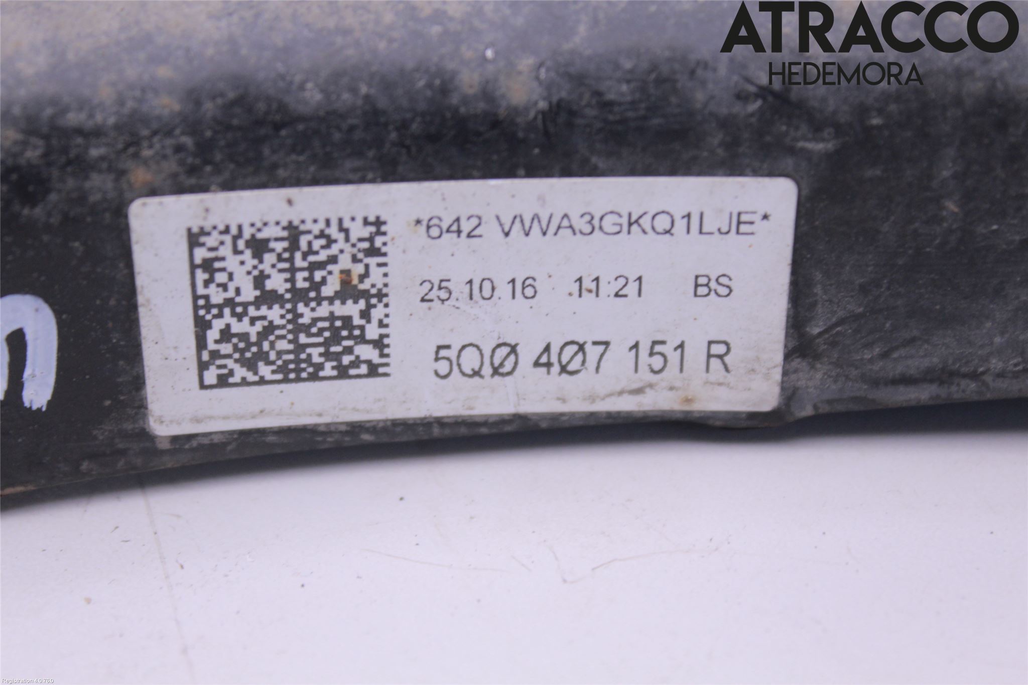 Volkswagen VW GOLF / E-GOLF VII 13-20 Bärarm Fram Undre Vä