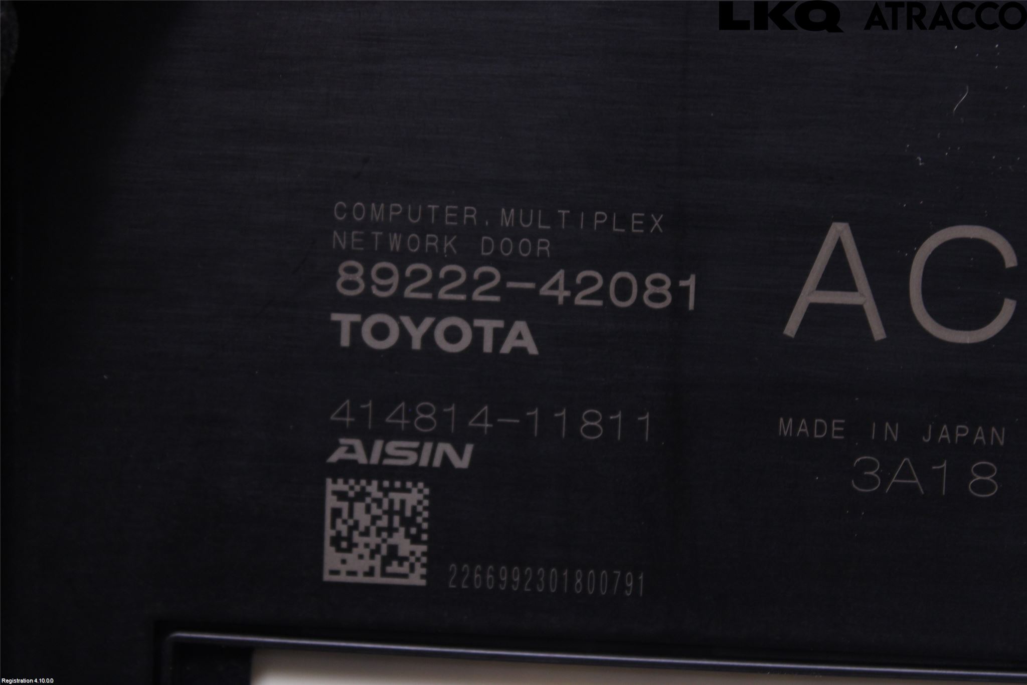 Toyota bZ4X EA10 22- Styrenhet Övrigt