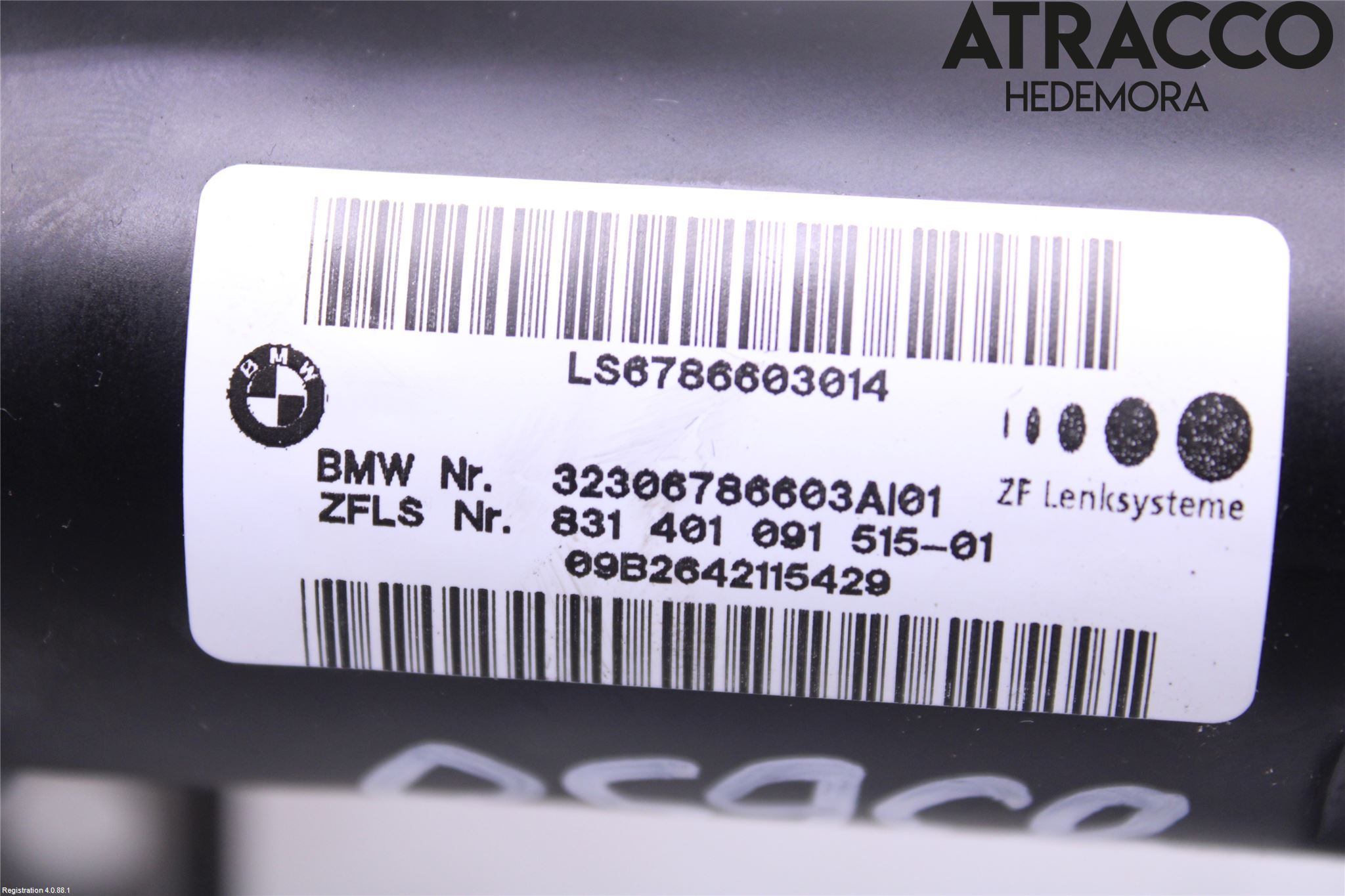 BMW X5 E70 07-13 Rattaxelagg Justerbart