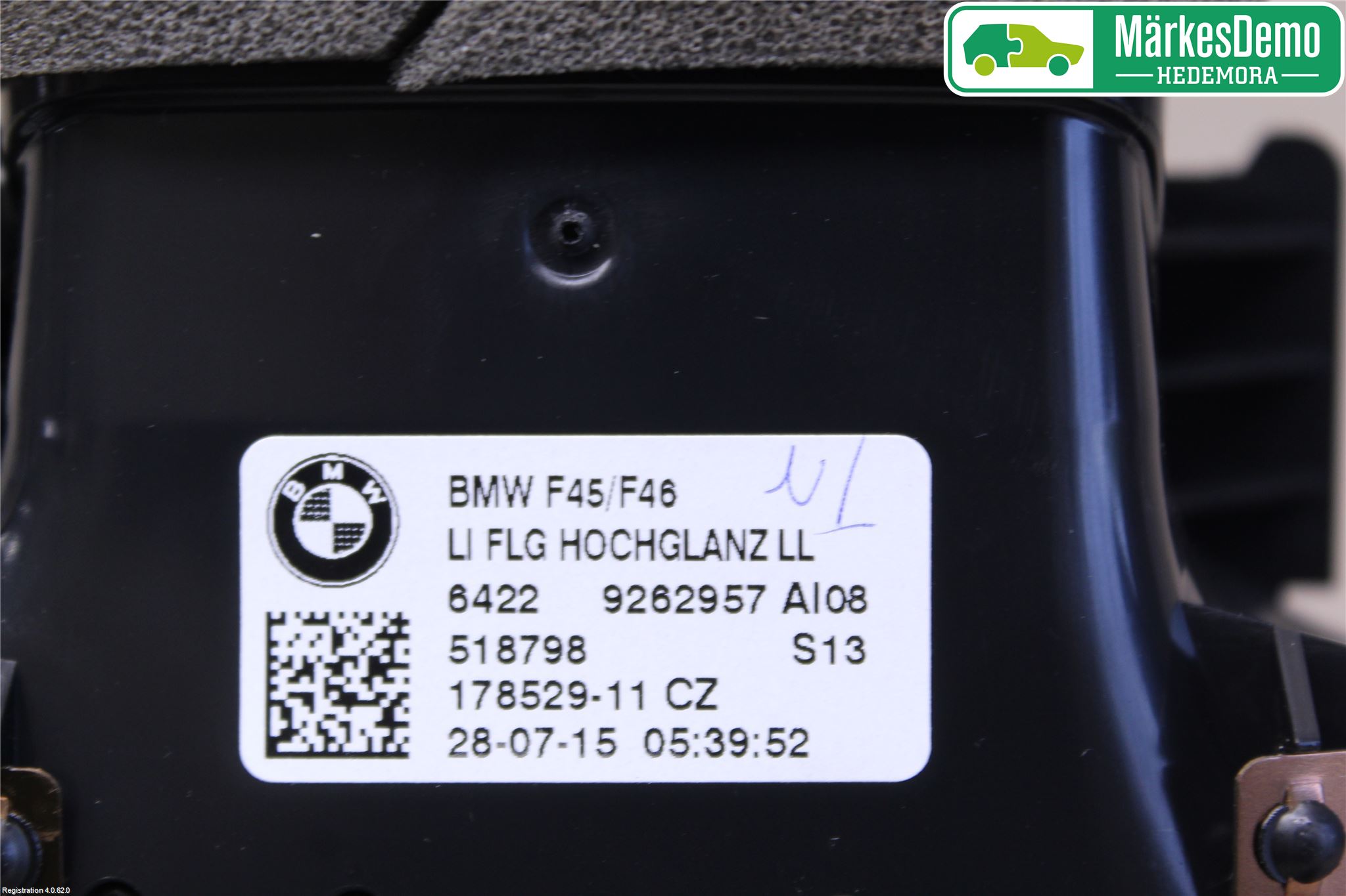 BMW 2 F45 Active Tourer 14-21 Defrosterkanal-Munstycke