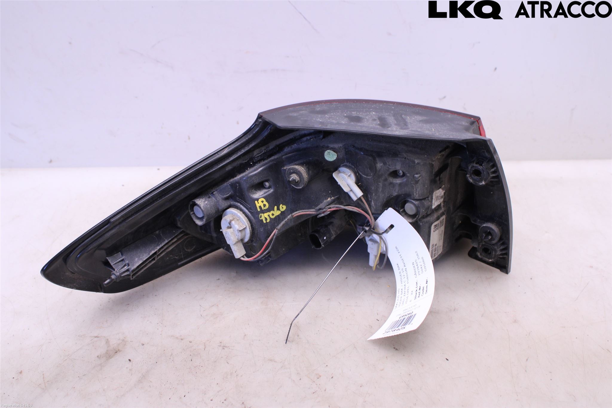 Opel ZAFIRA C 12-19 Bakljus Höger
