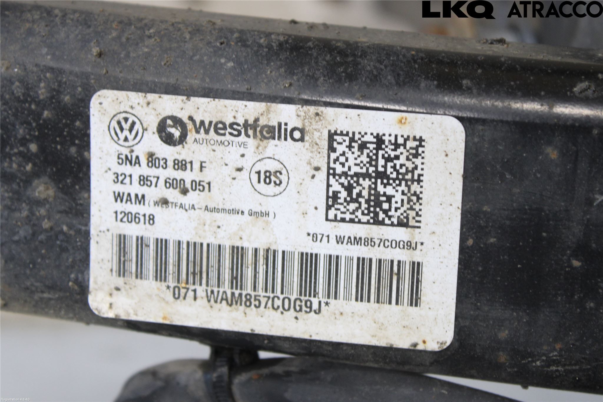 Volkswagen VW TIGUAN 16-24 Dragkrok