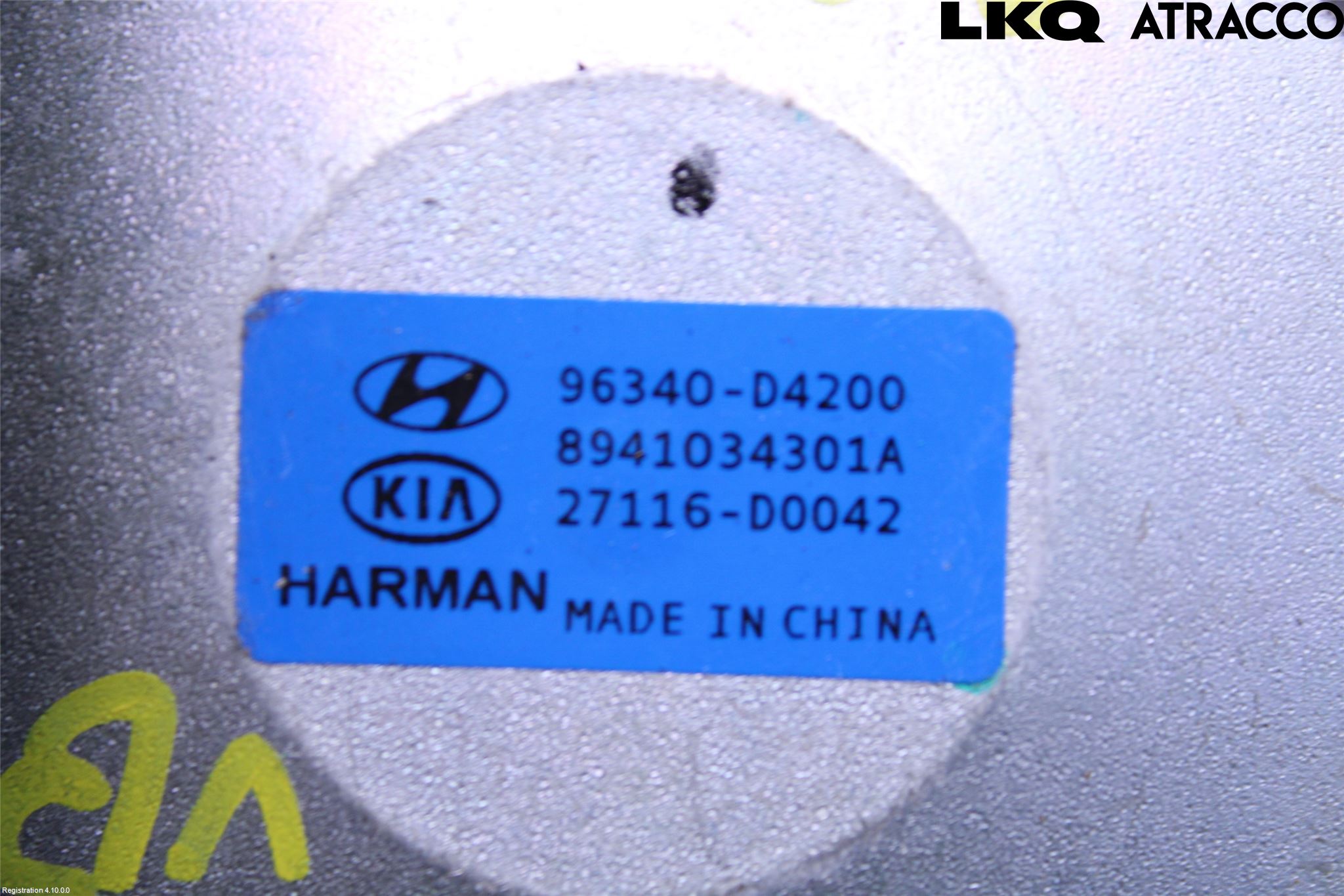 Kia OPTIMA 16-20 Högtalare