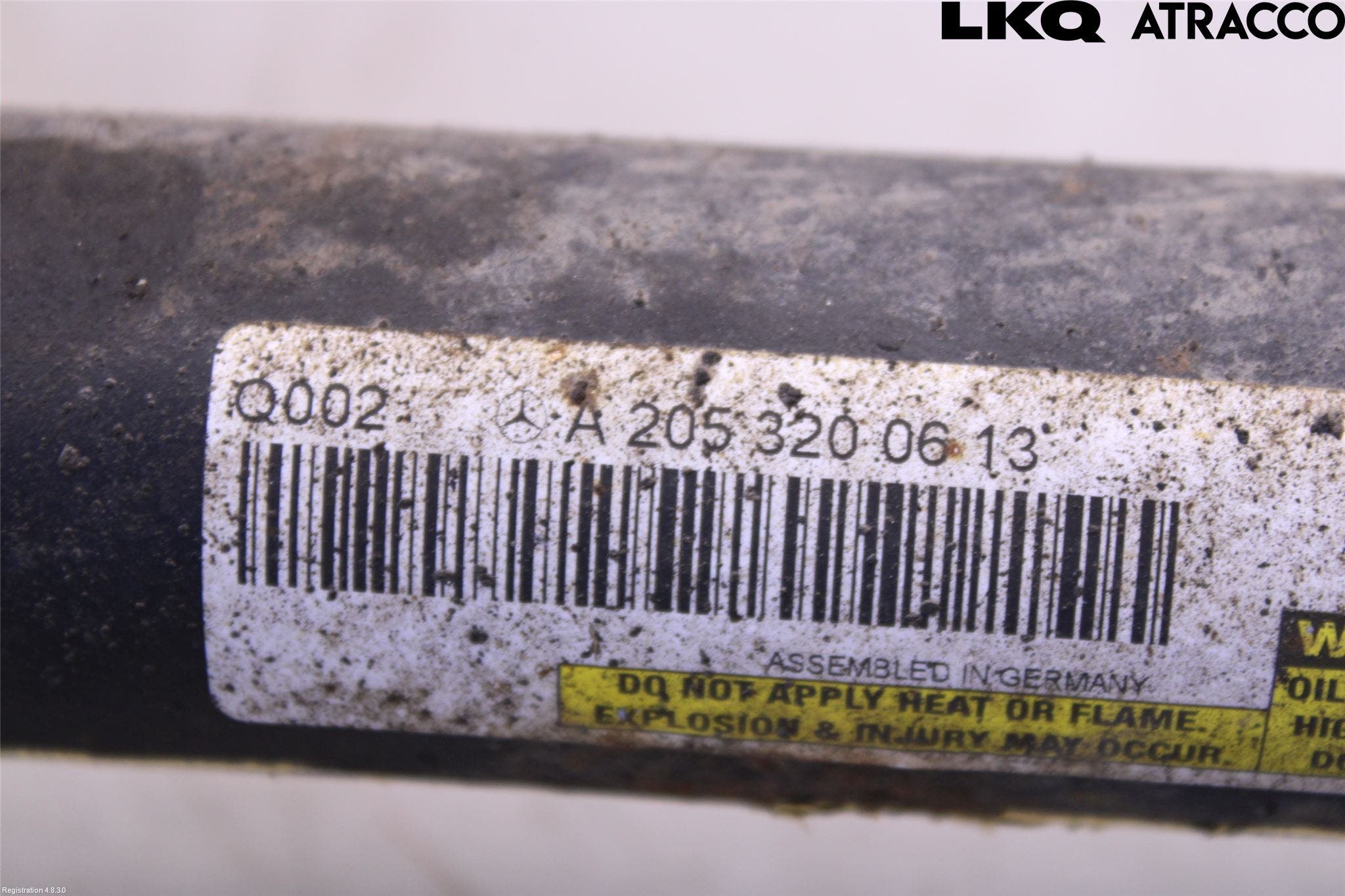 Mercedes-Benz MB C-KLASS (W205) 14-21 Fjäderben Fram Vänster