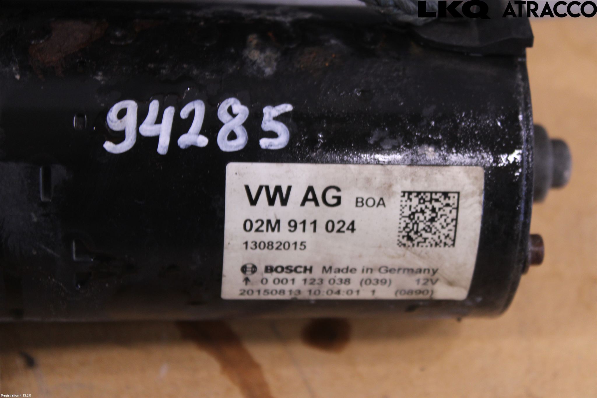 Volkswagen VW CADDY 16-20 Startmotor Diesel