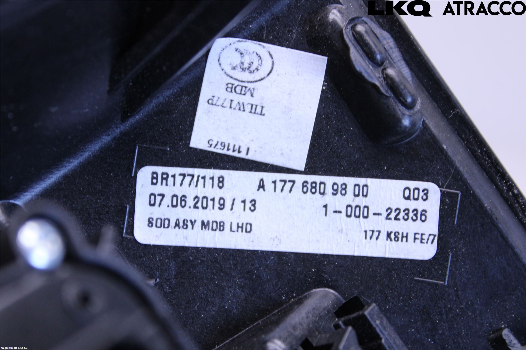Mercedes-Benz MB A-KLASS (W177) 18- Defrosterkanal-Munstycke