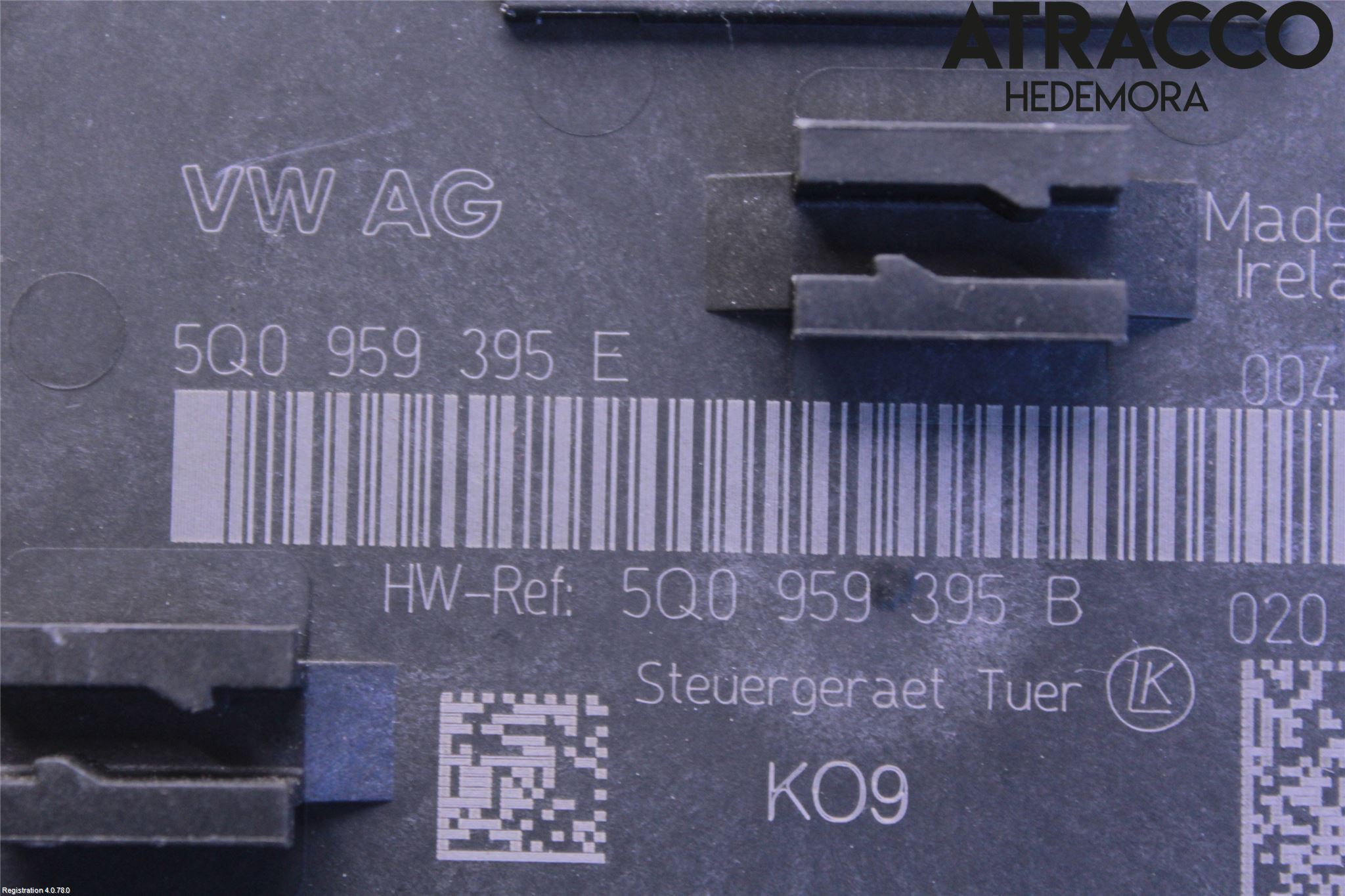 Skoda SUPERB 16-24 Styrenhet Dörr