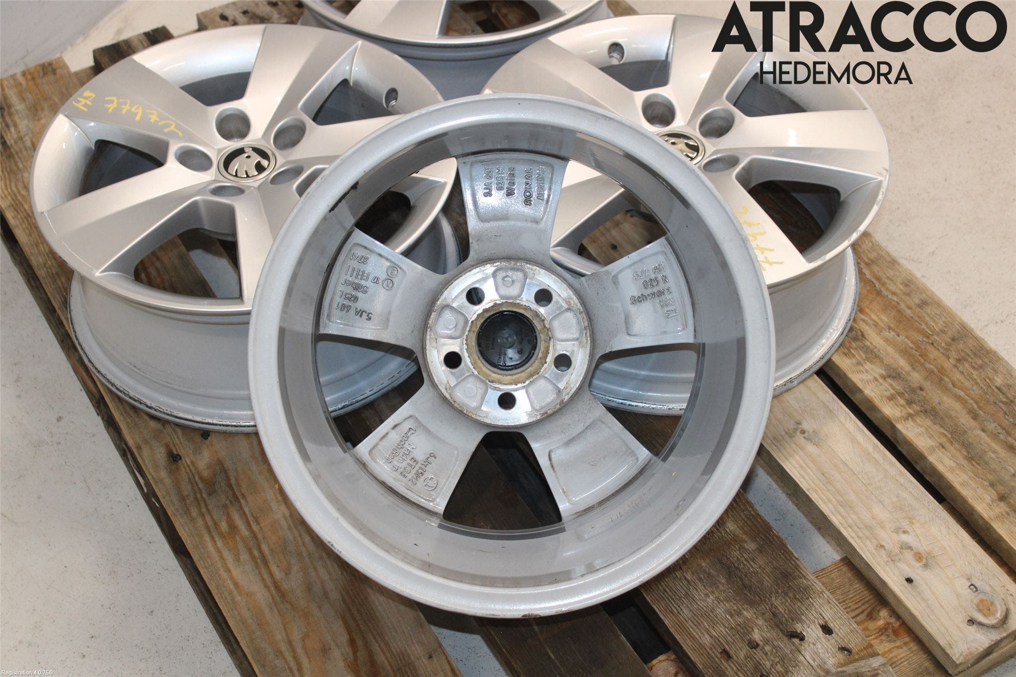 Skoda FABIA 15-21 Fälgsats Aluminium