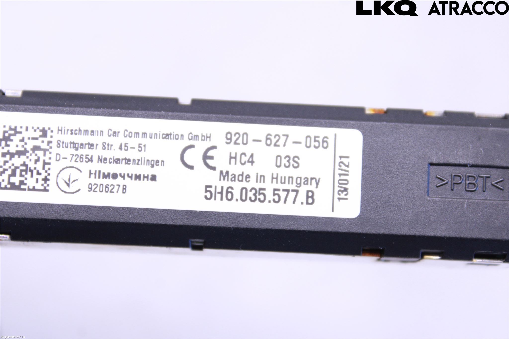 Volkswagen VW GOLF / E-GOLF VIII 20- Antennförstärkare