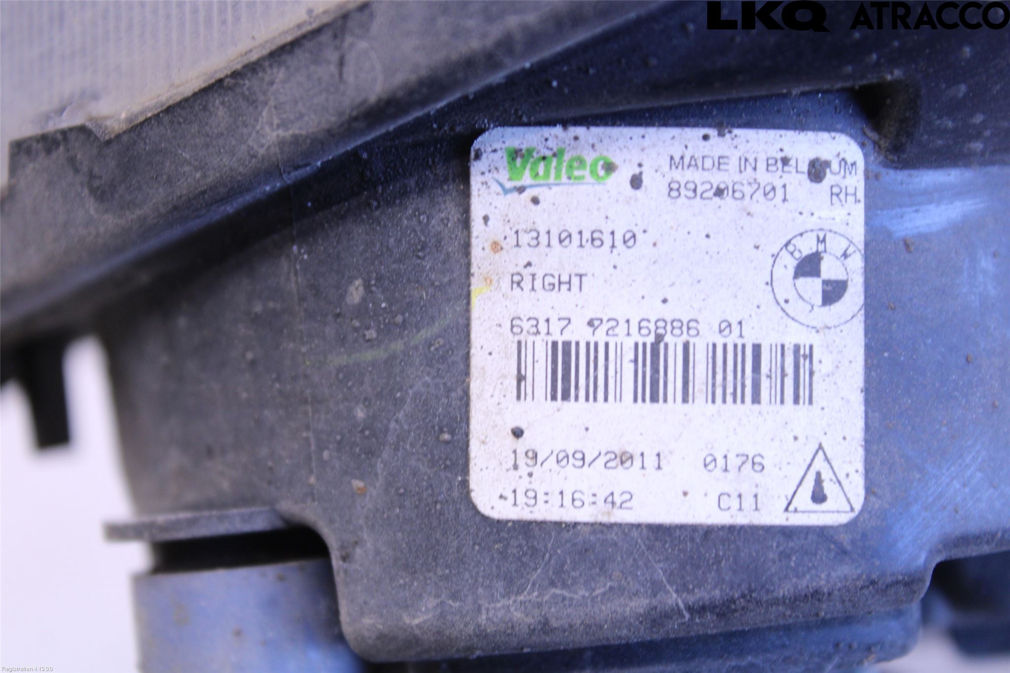 BMW 5 F10/F11/F18 09-17 Dimljus-Varselljus Fram