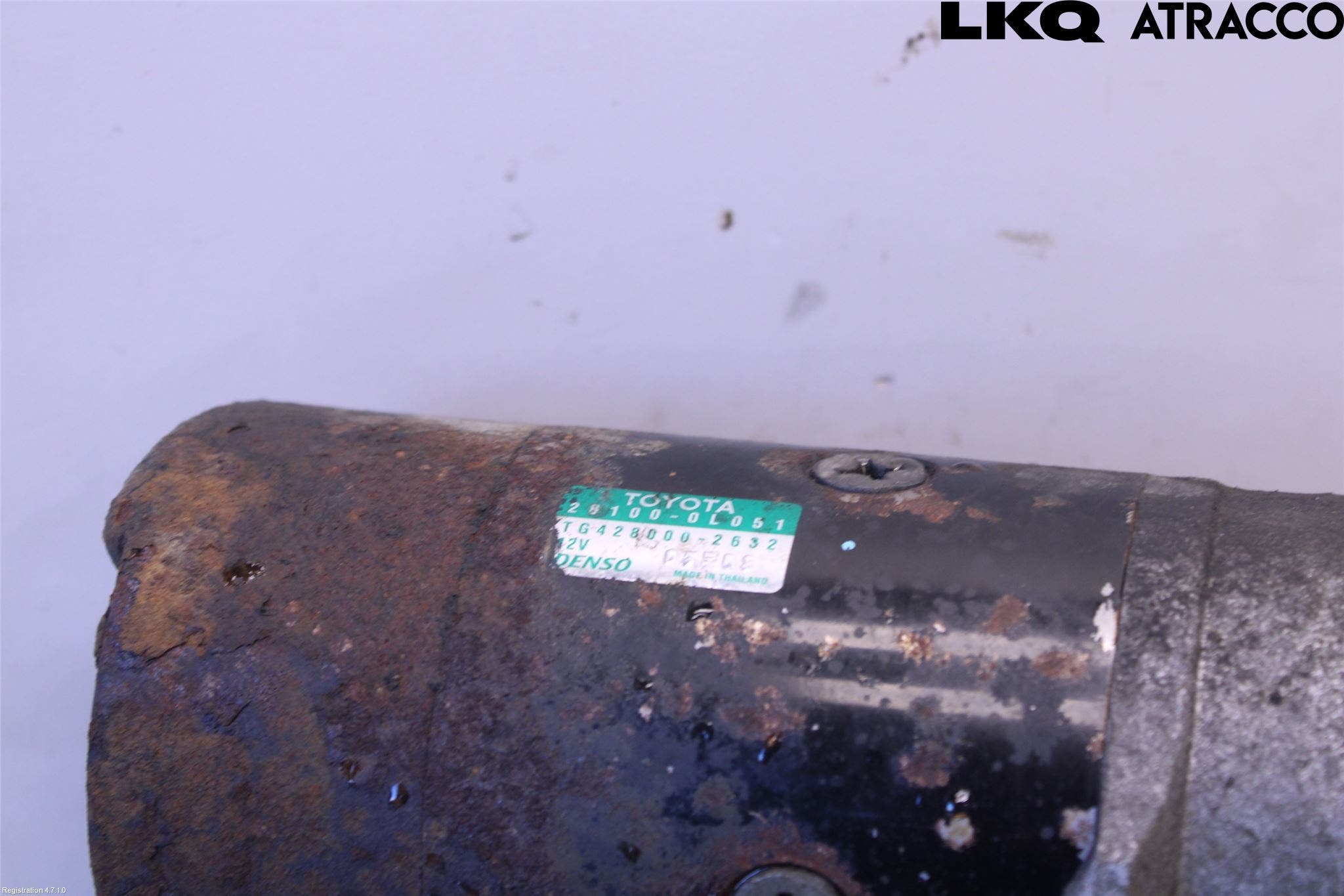 Toyota HILUX 05-16 Startmotor Diesel