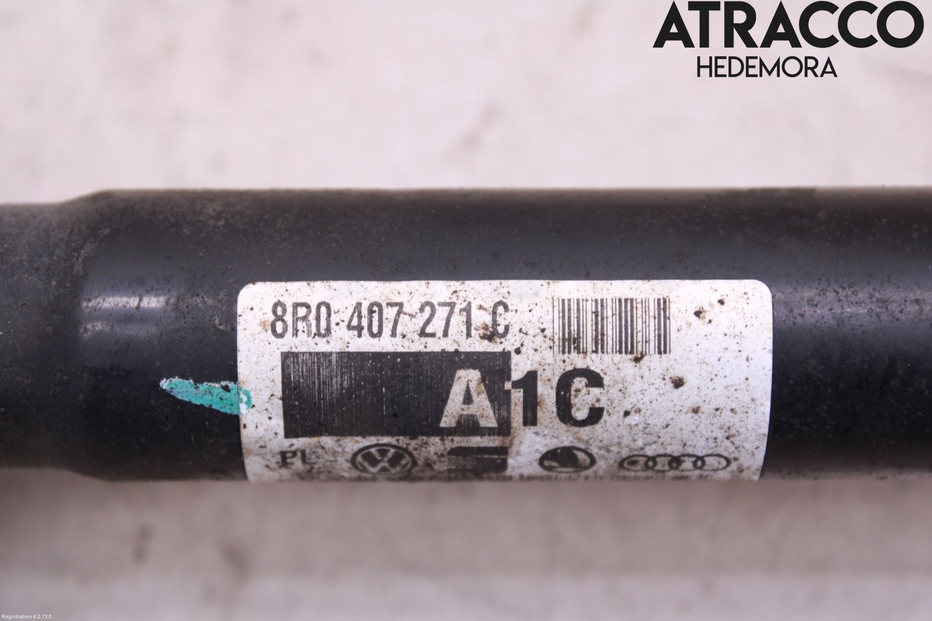 Audi Q5 09-16 Drivaxel Fram Höger