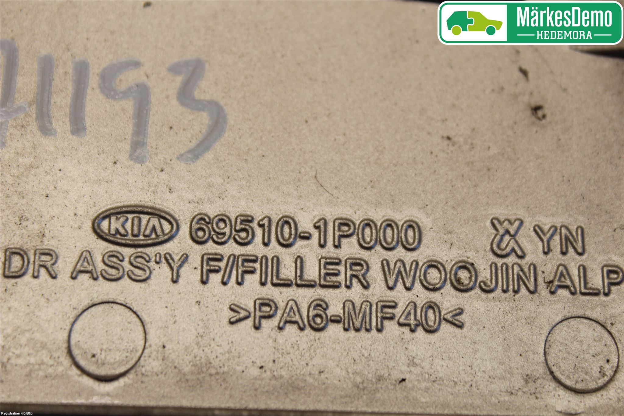 Kia VENGA 10-19 Tanklucka