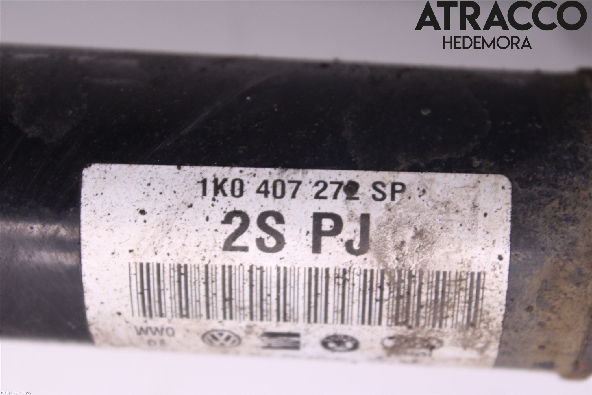 Volkswagen VW TOURAN 10-15 Drivaxel Fram Höger