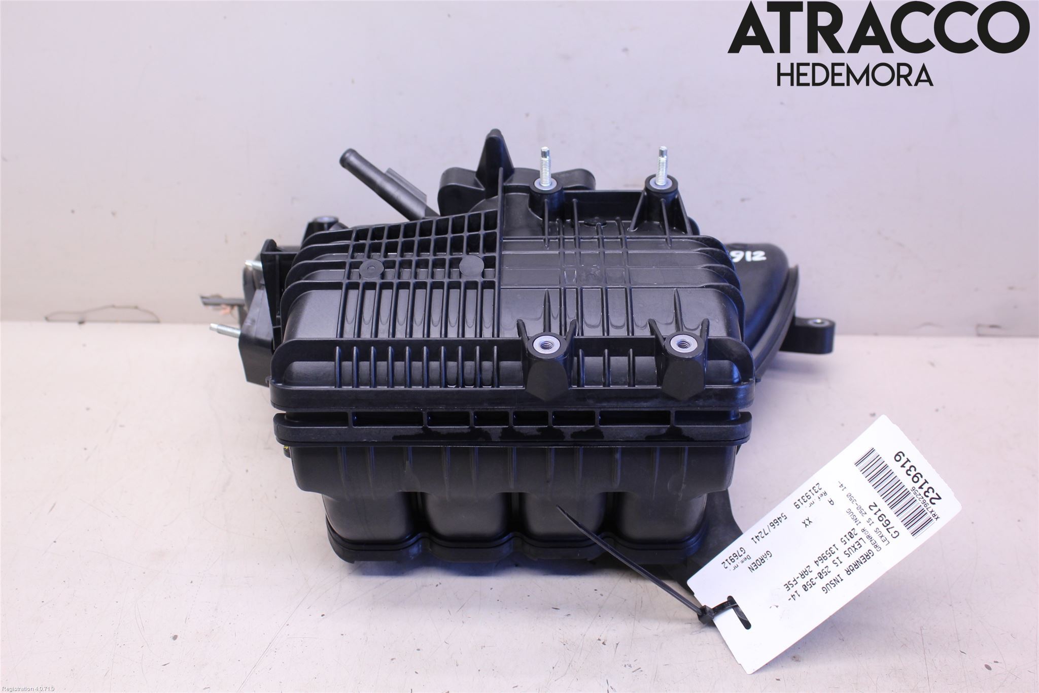 Lexus IS 250/350 14-20 Grenrör Insug