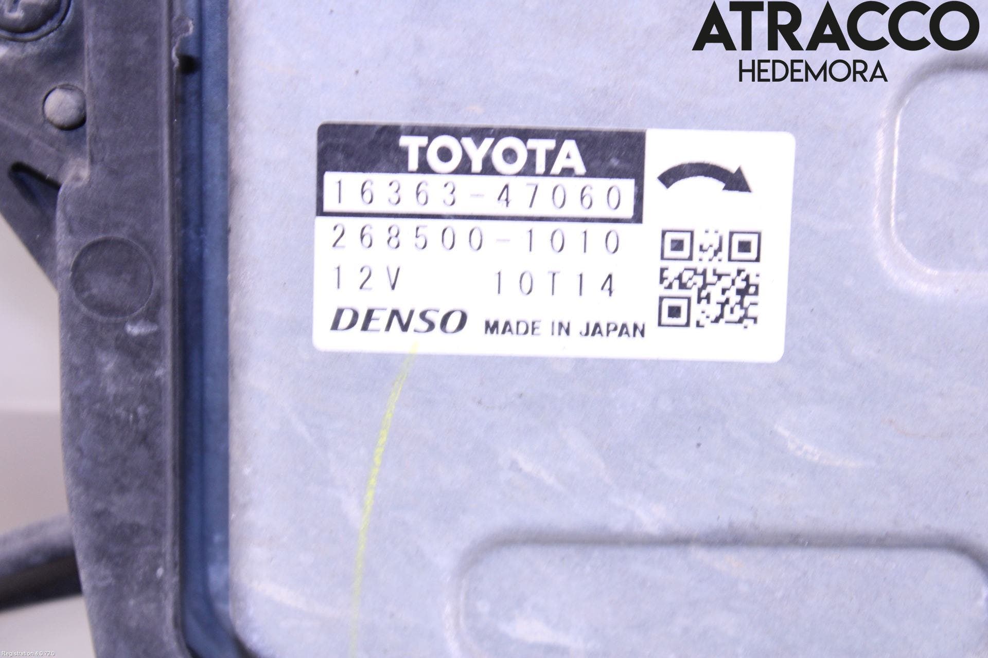 Toyota C-HR 16-23 Kylfläkt El