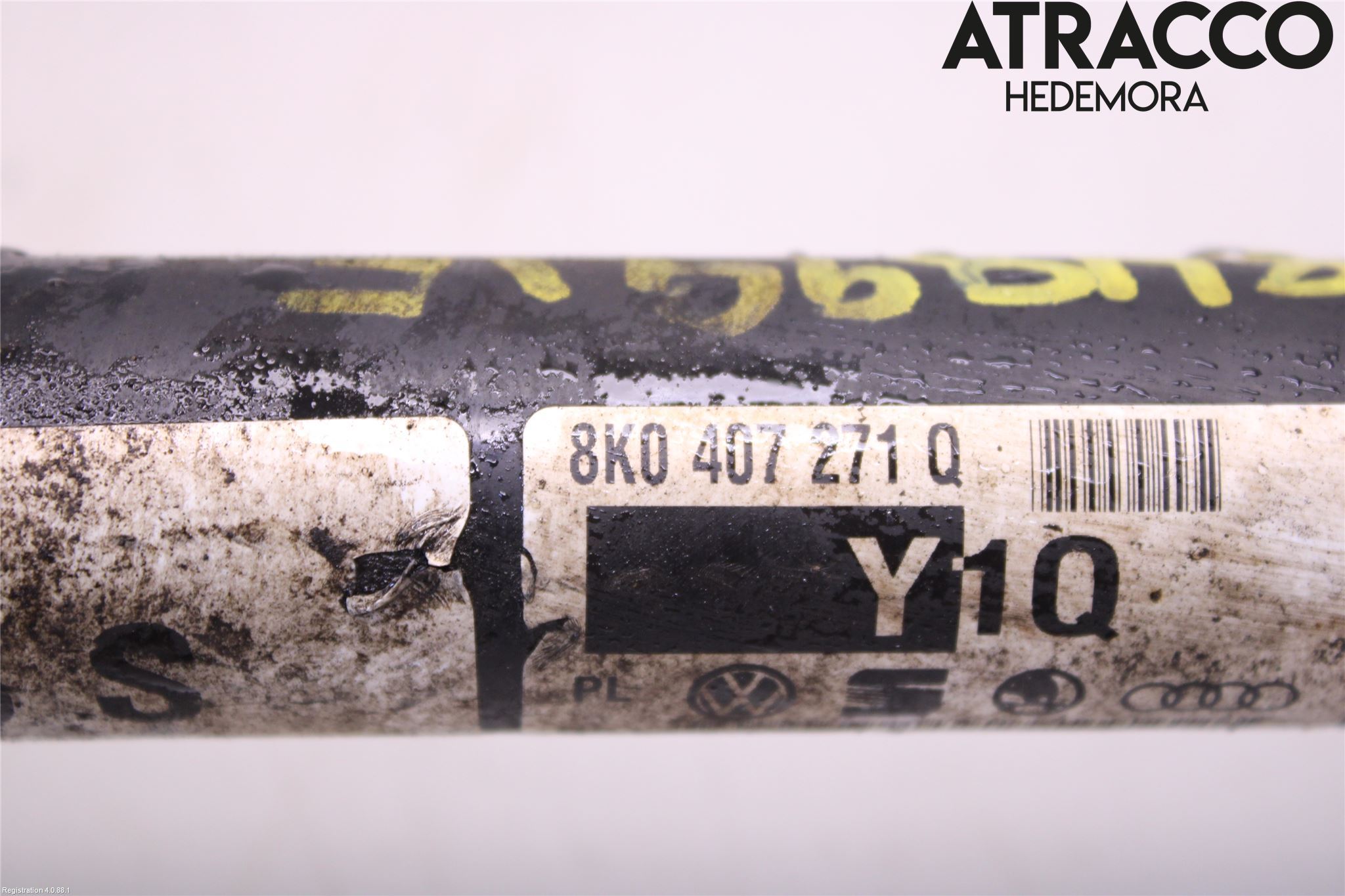 Audi A4/S4 08-11 Drivaxel Fram Vänster