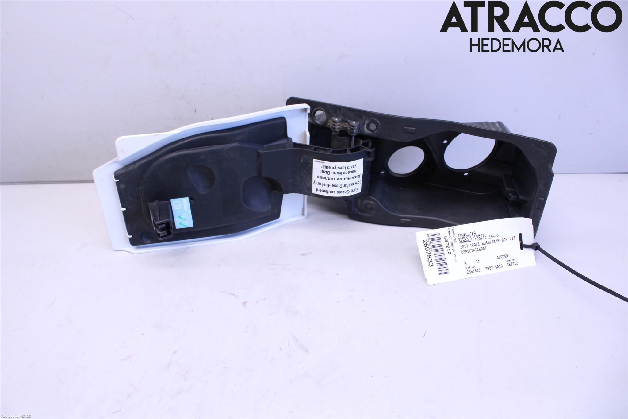 Renault TRAFIC/E-TECH 15- Tanklucka