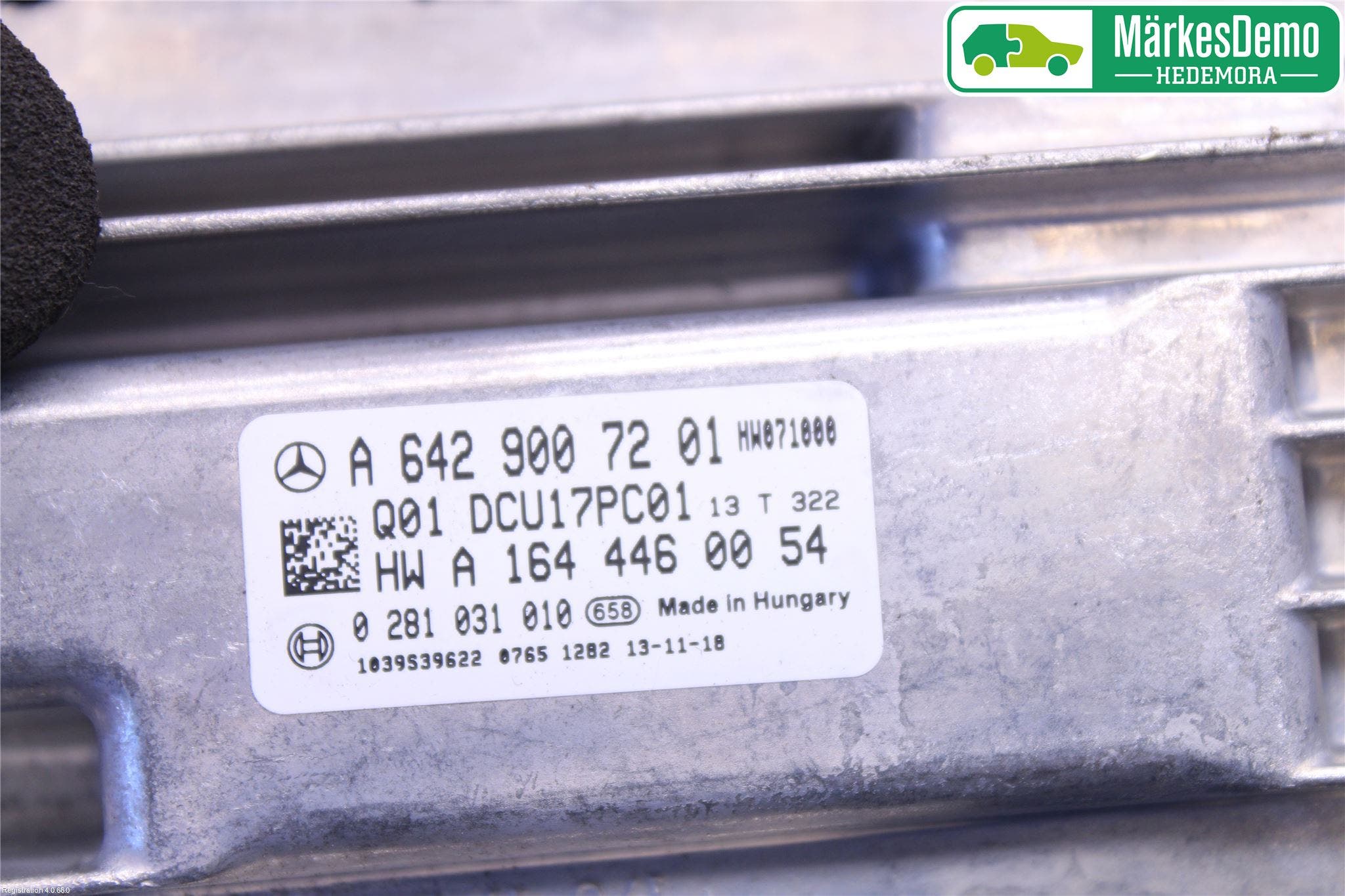Mercedes-Benz MB GL/GLS-KLASS (X166) 12-19 Styrenhet Avgasrening