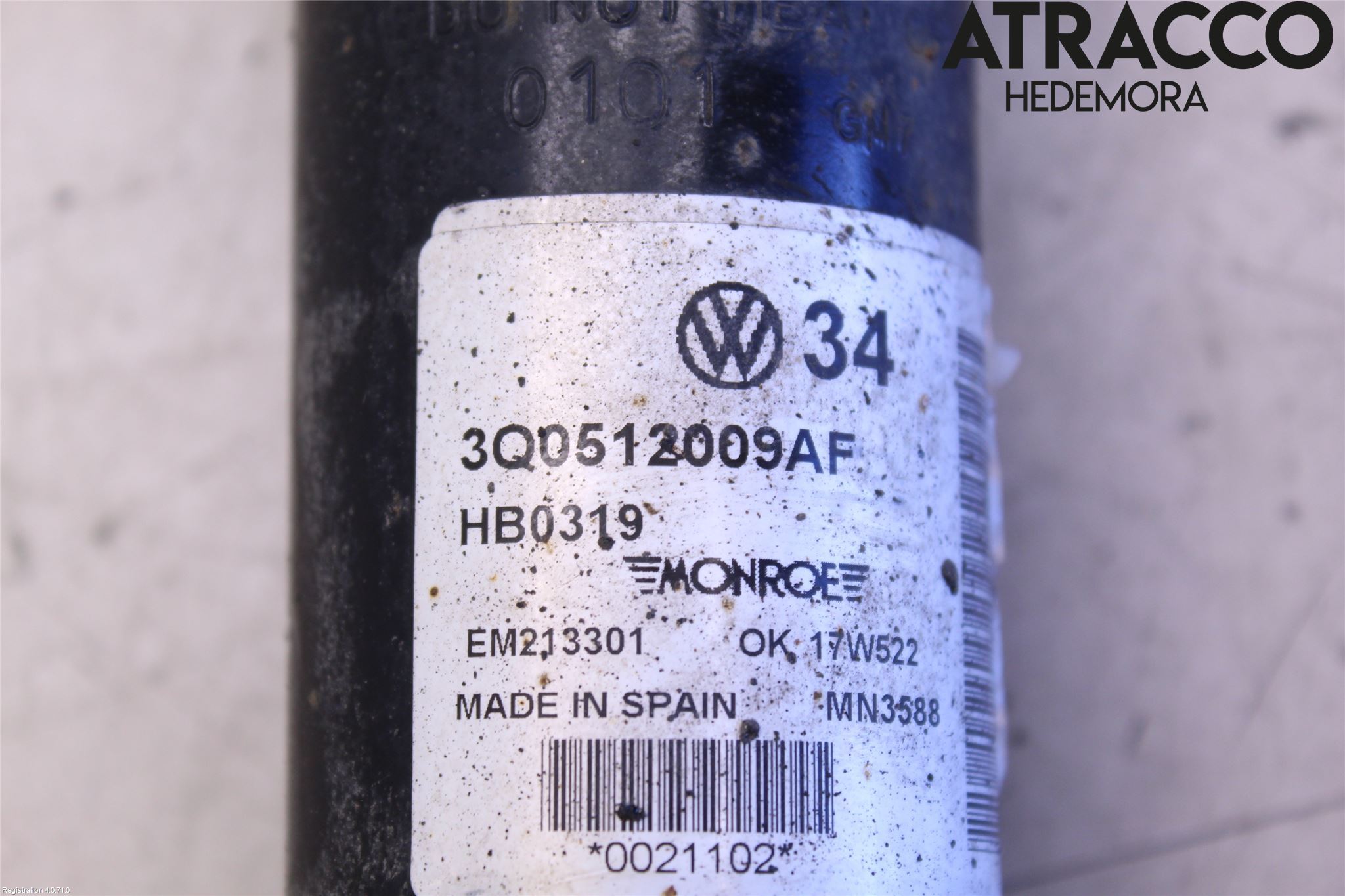 Skoda SUPERB 16-24 Stötdämpare Bak