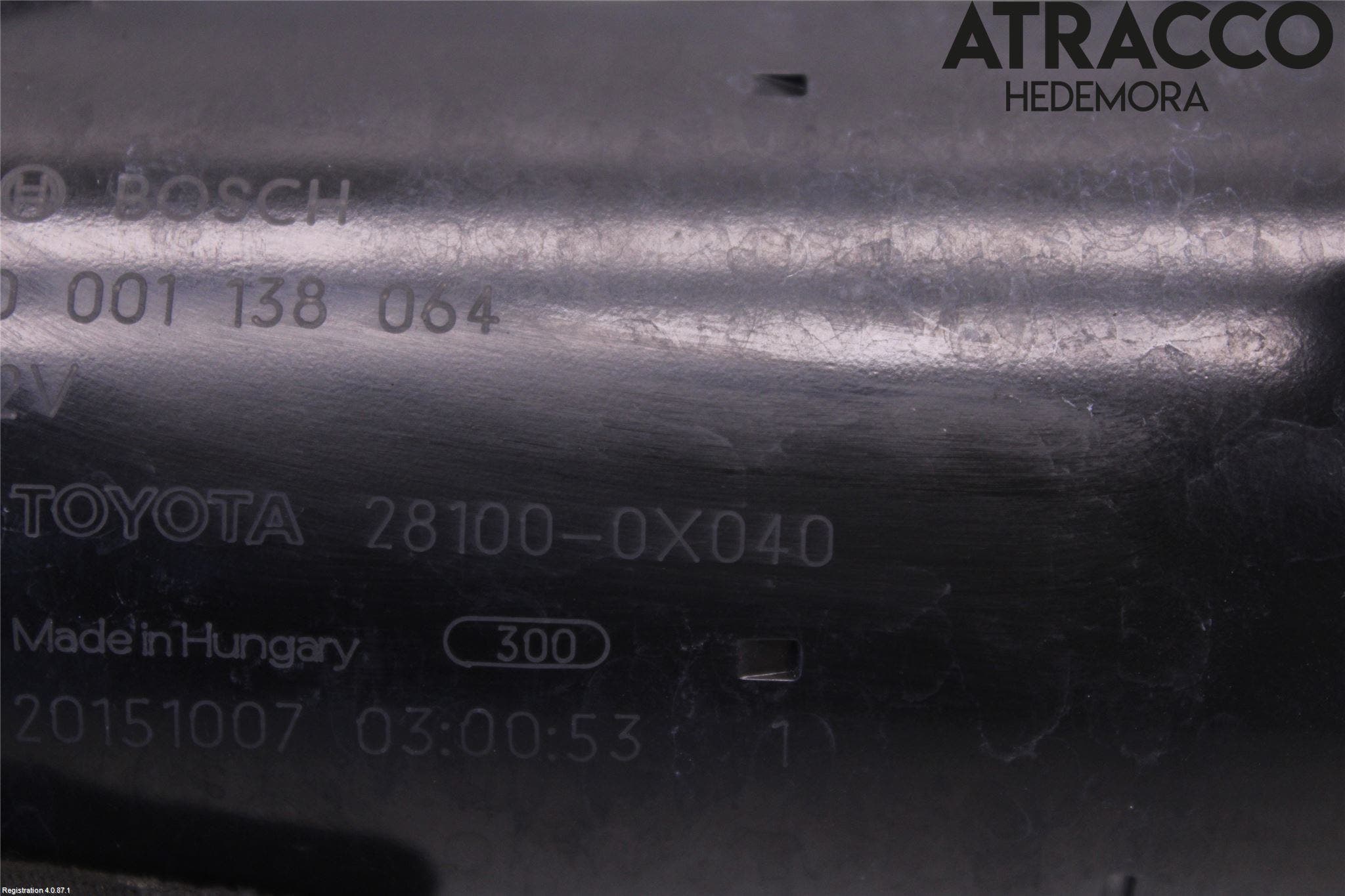 Toyota AURIS 13-19 Startmotor Diesel