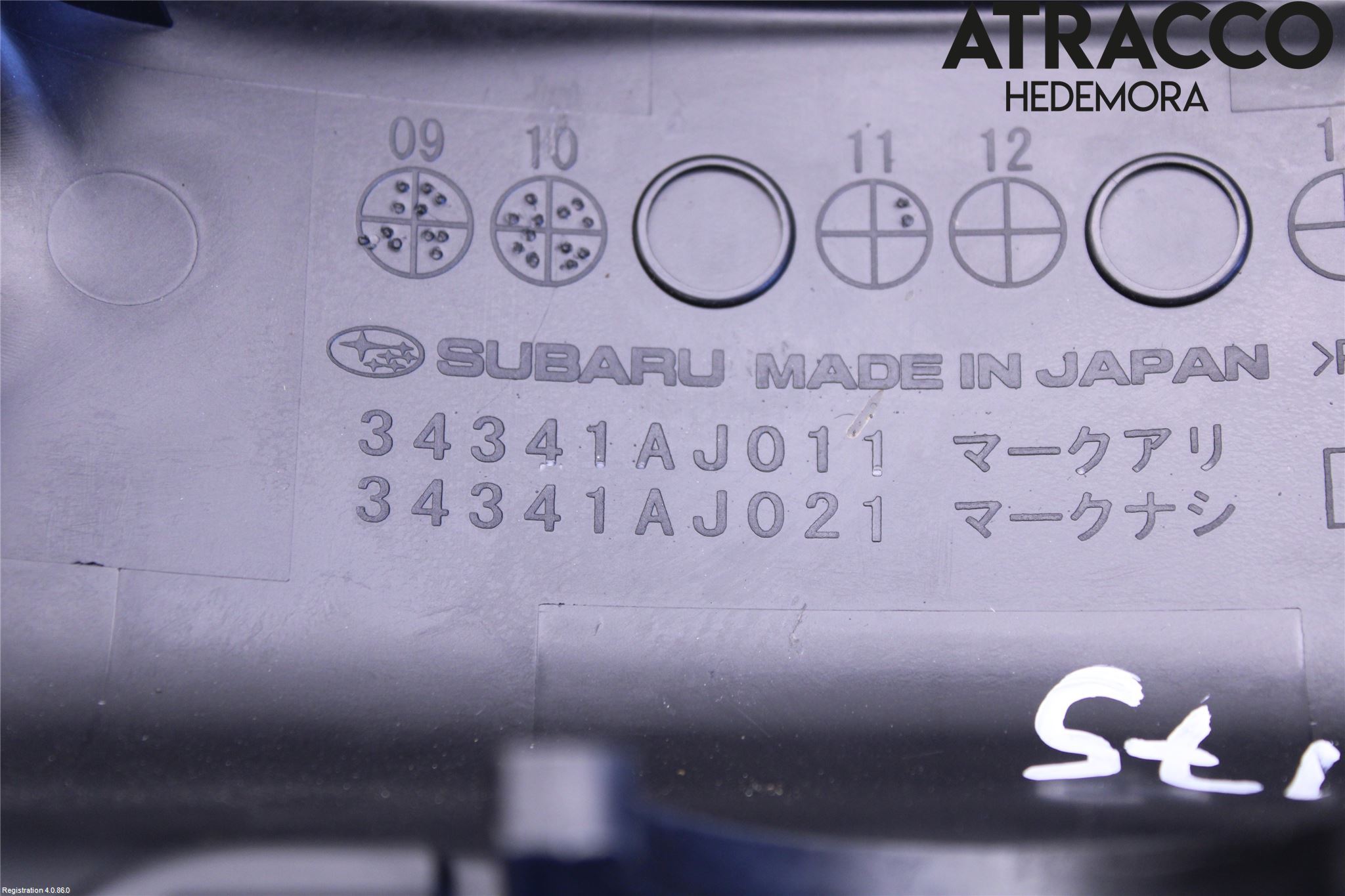 Subaru OUTBACK 10-15 Rattkåpa-Kåpor