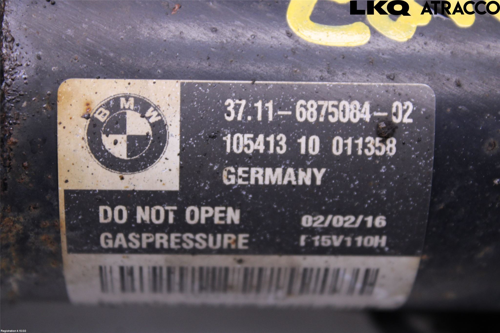 BMW X6 F16 14-19 Fjäderben Fram Höger