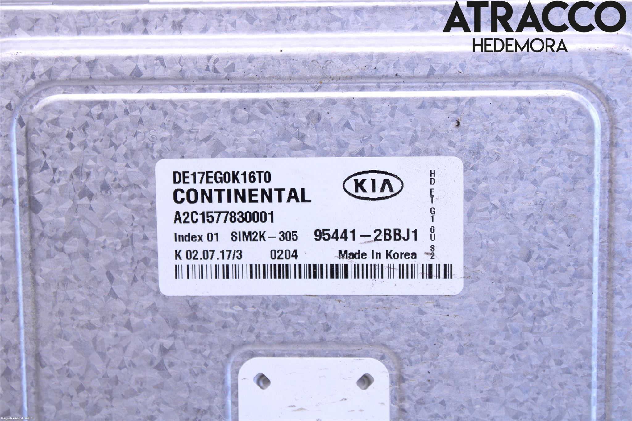 Kia NIRO (DE) 17-22 Styrenhet Växellåda