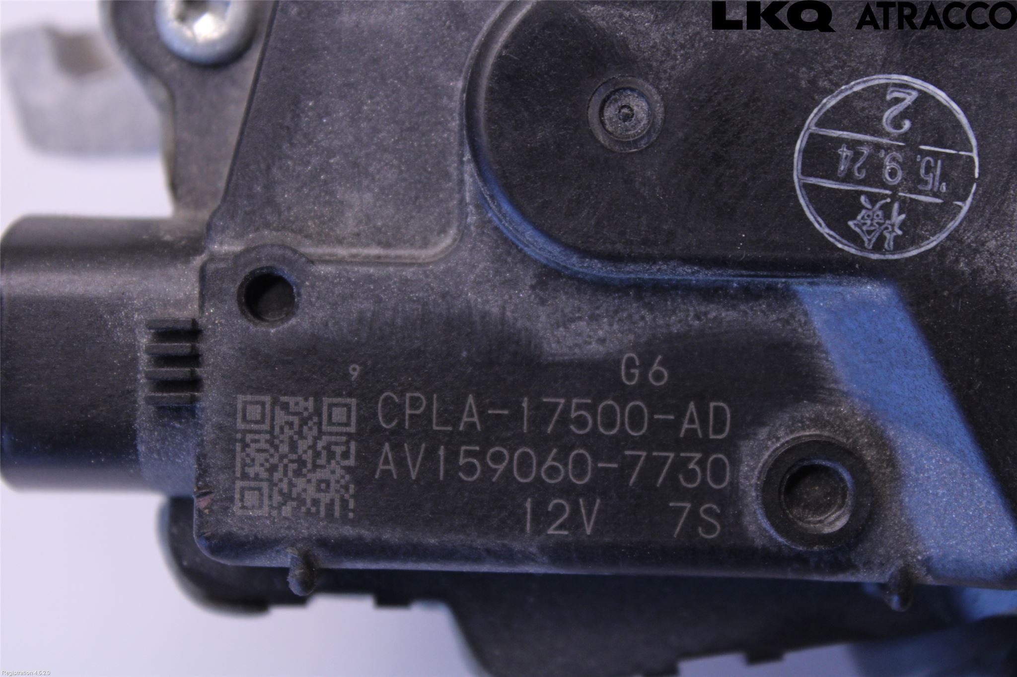 Landrover RANGE ROVER SPORT (L494) 14-22 Torkarmotor Vindruta
