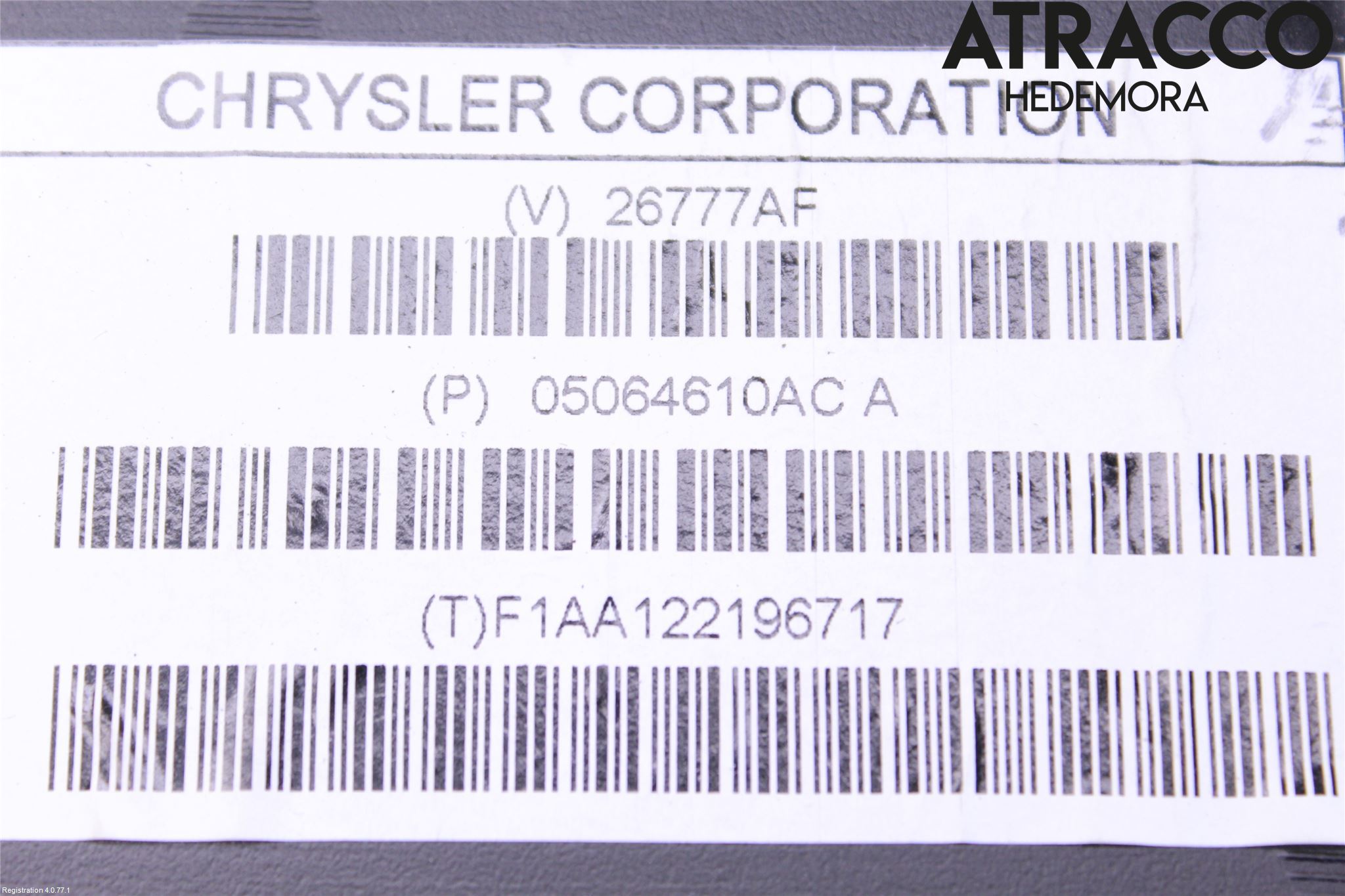 Jeep GRAND CHEROKEE 10-20 Högtalare