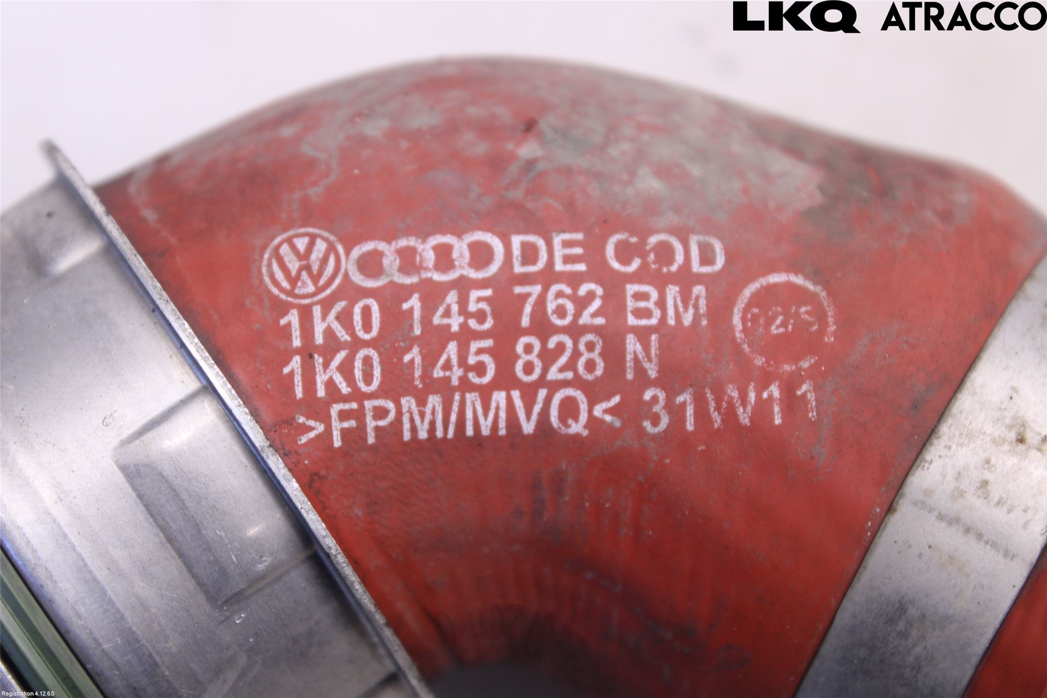 Volkswagen VW GOLF VI 09-13 Laddluft-Intercoolerrör