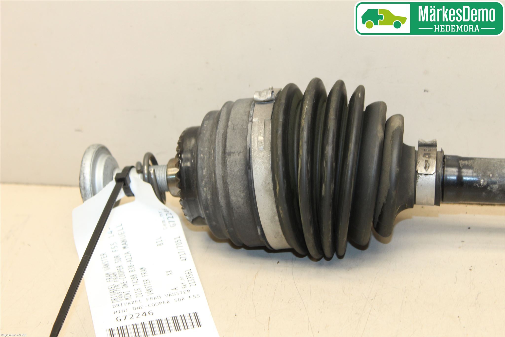 Mini ONE/COOPER 5DR F55 14-24 Drivaxel Fram Vänster
