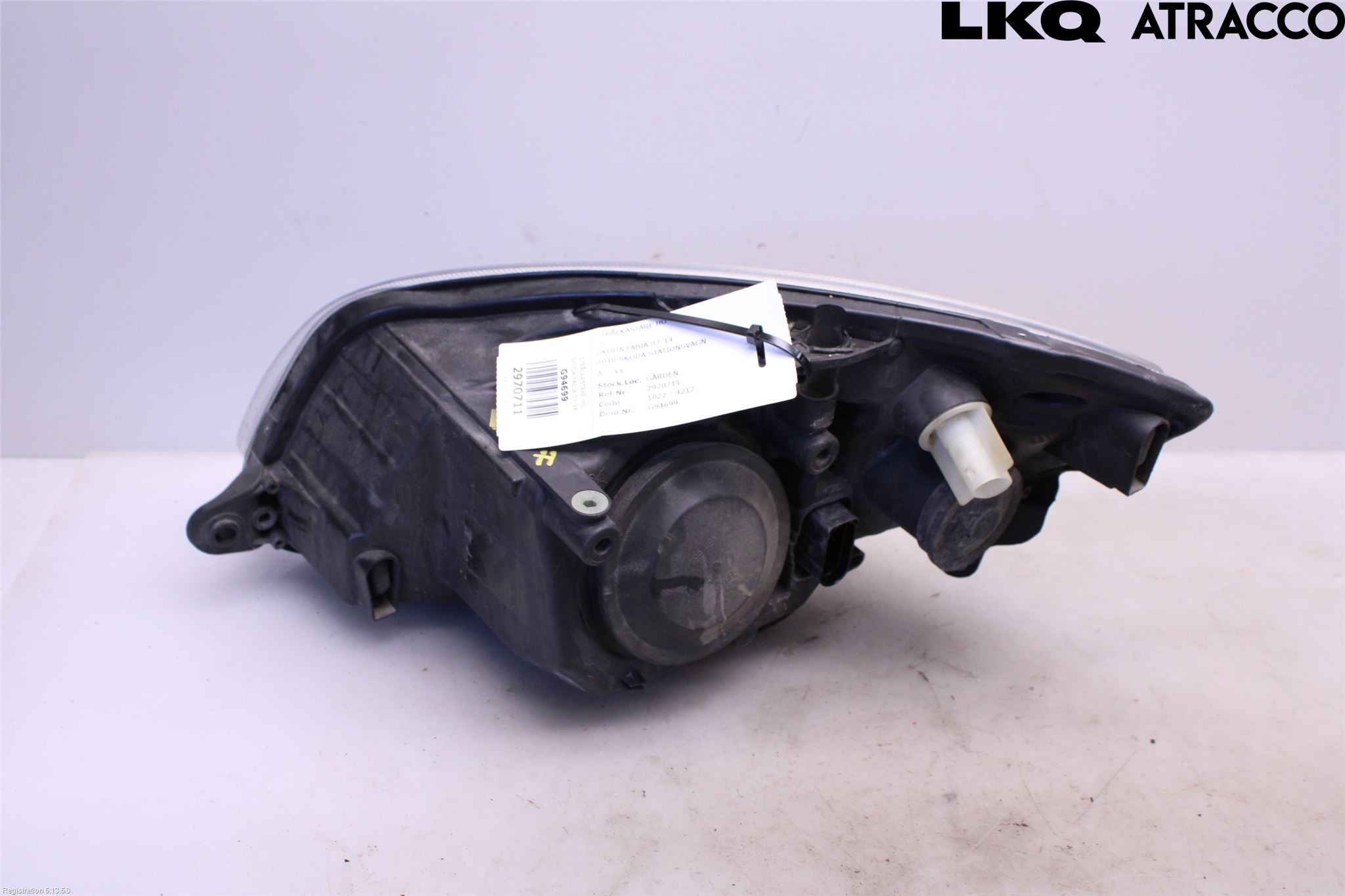 Skoda FABIA 07-14 Strålkastare Höger