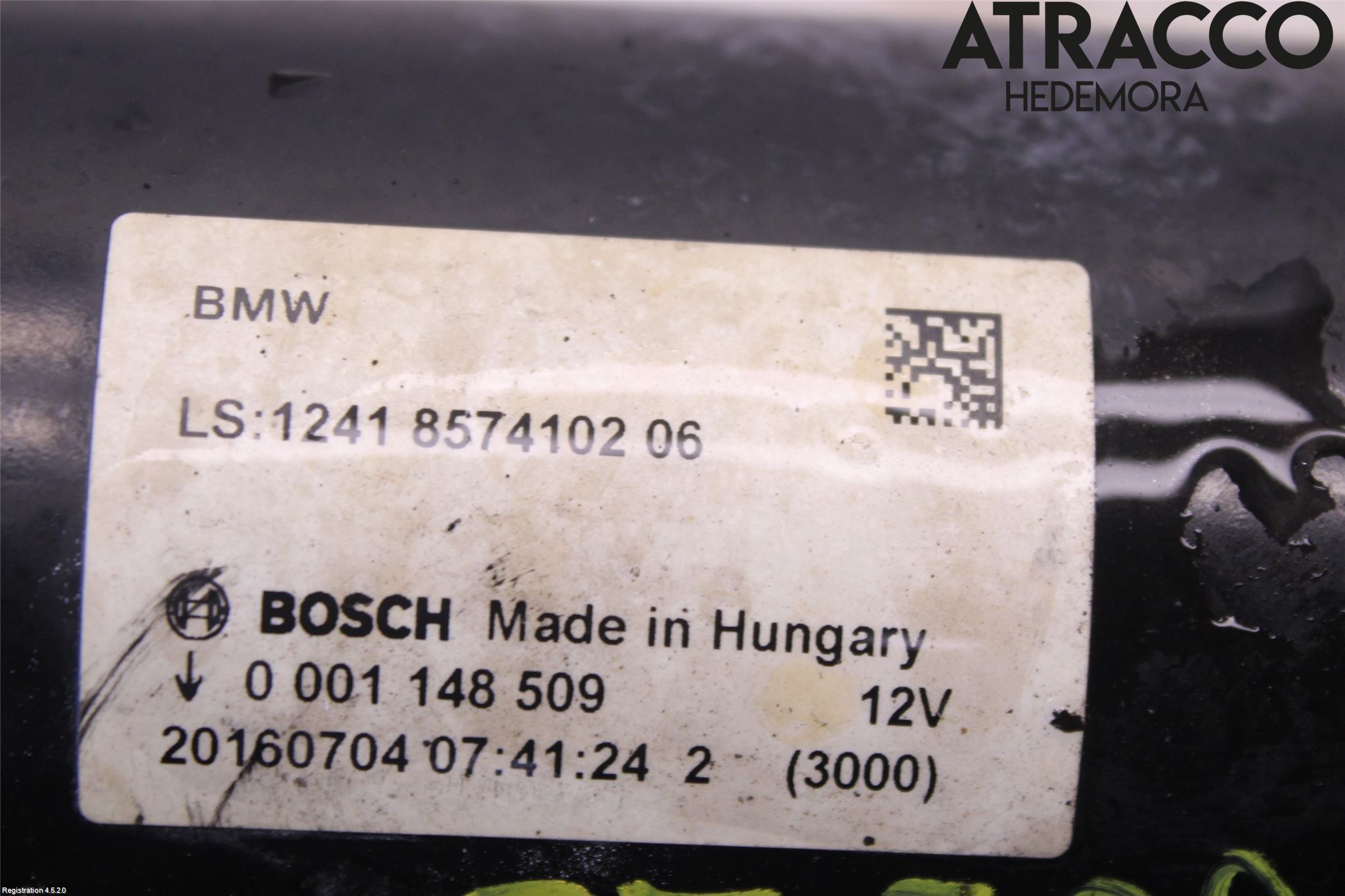 BMW 5 F10/F11/F18 09-17 Startmotor Diesel