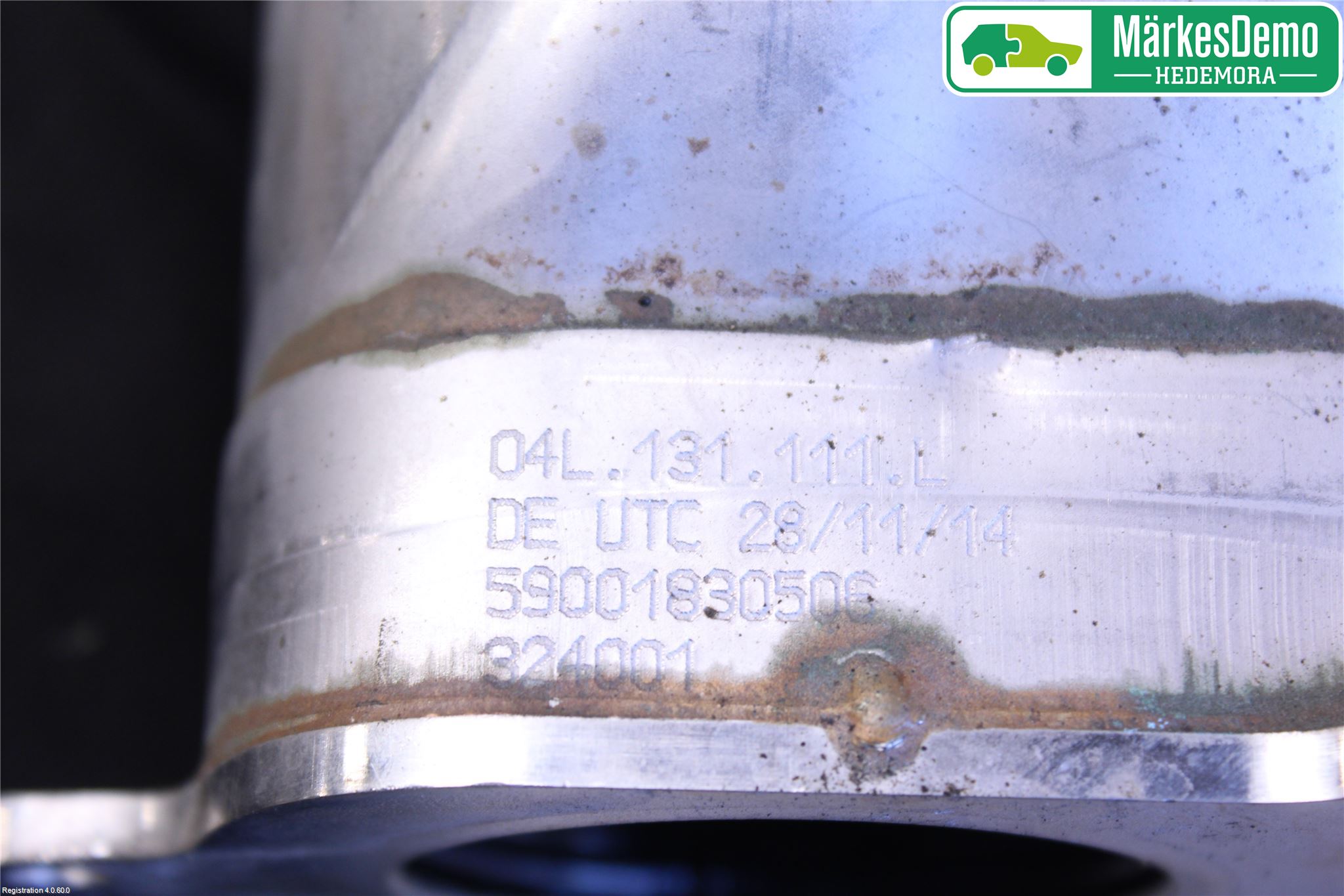 Volkswagen VW PASSAT 15-19 Laddluft-Intercoolerrör