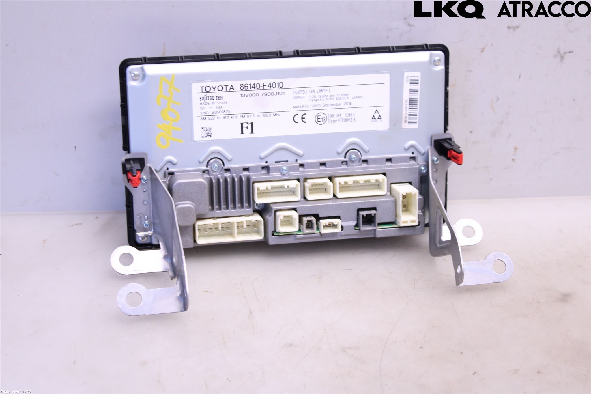Toyota C-HR 16-23 Cd Radio - Multimediapanel