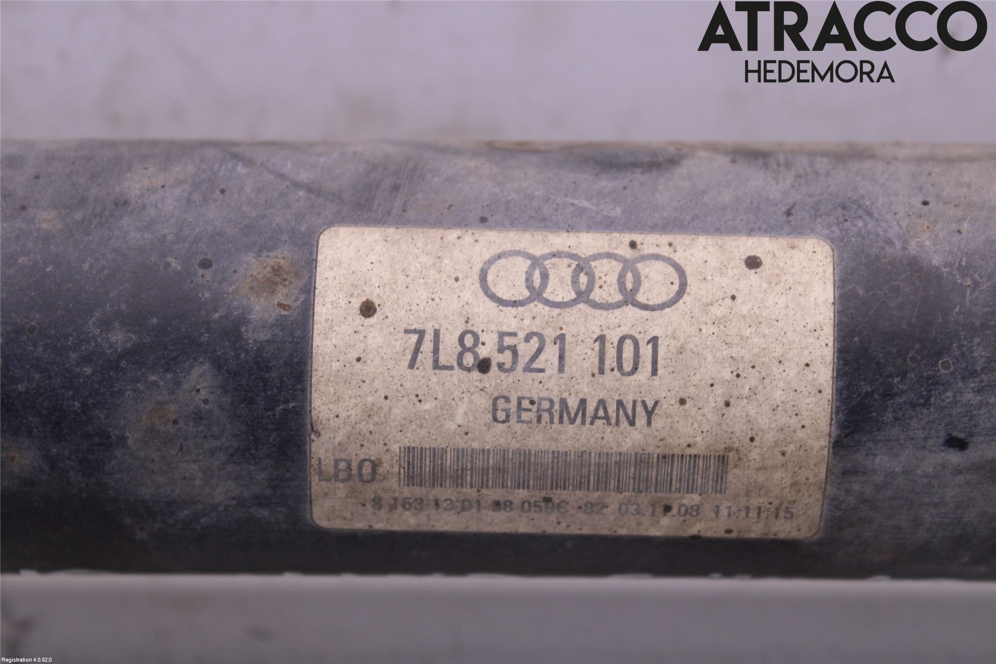 Audi Q7/SQ7 Mellanaxel Främre 4Wd