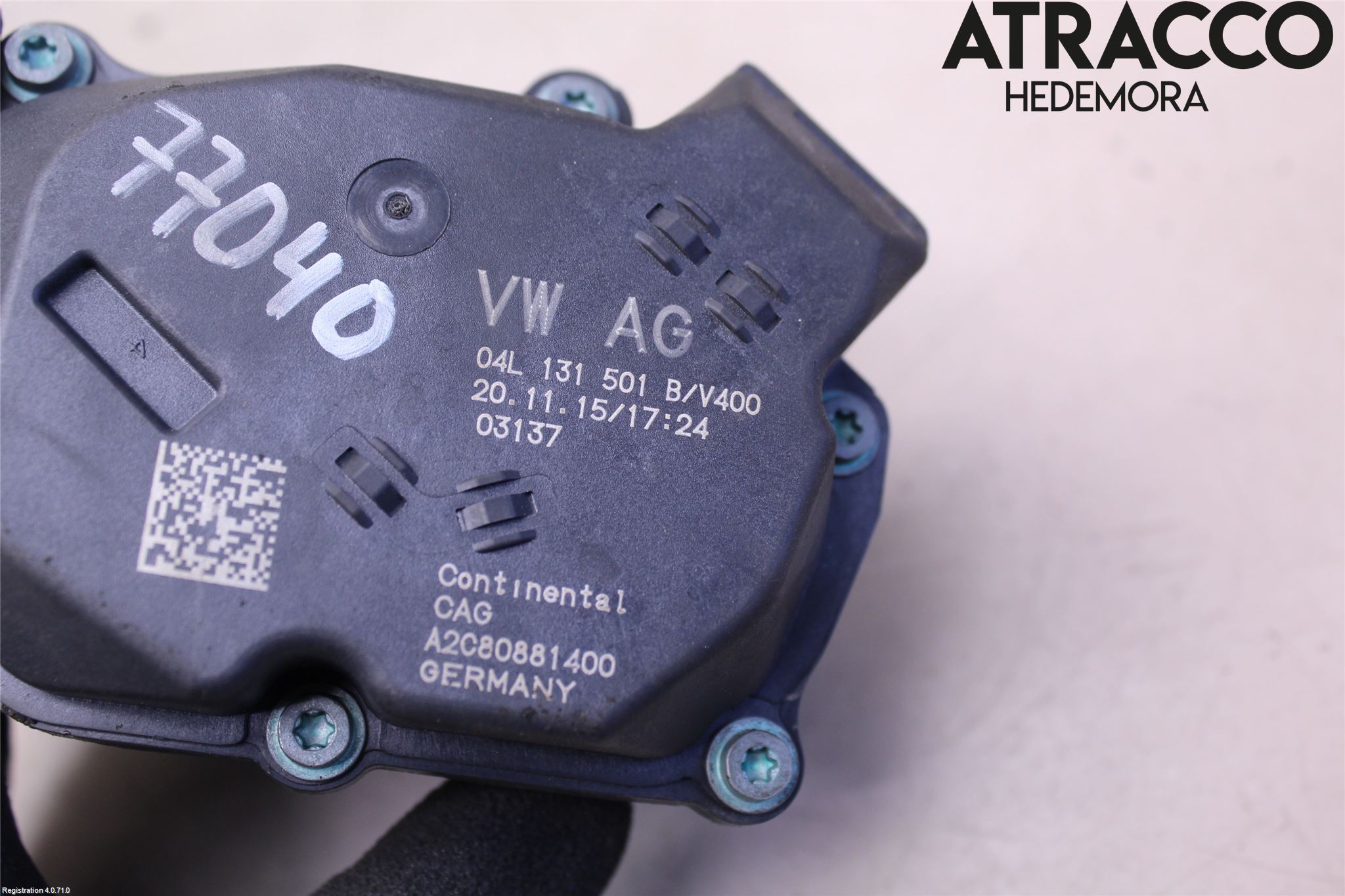 Audi A4/S4 B9 16-19 Injspjällhus