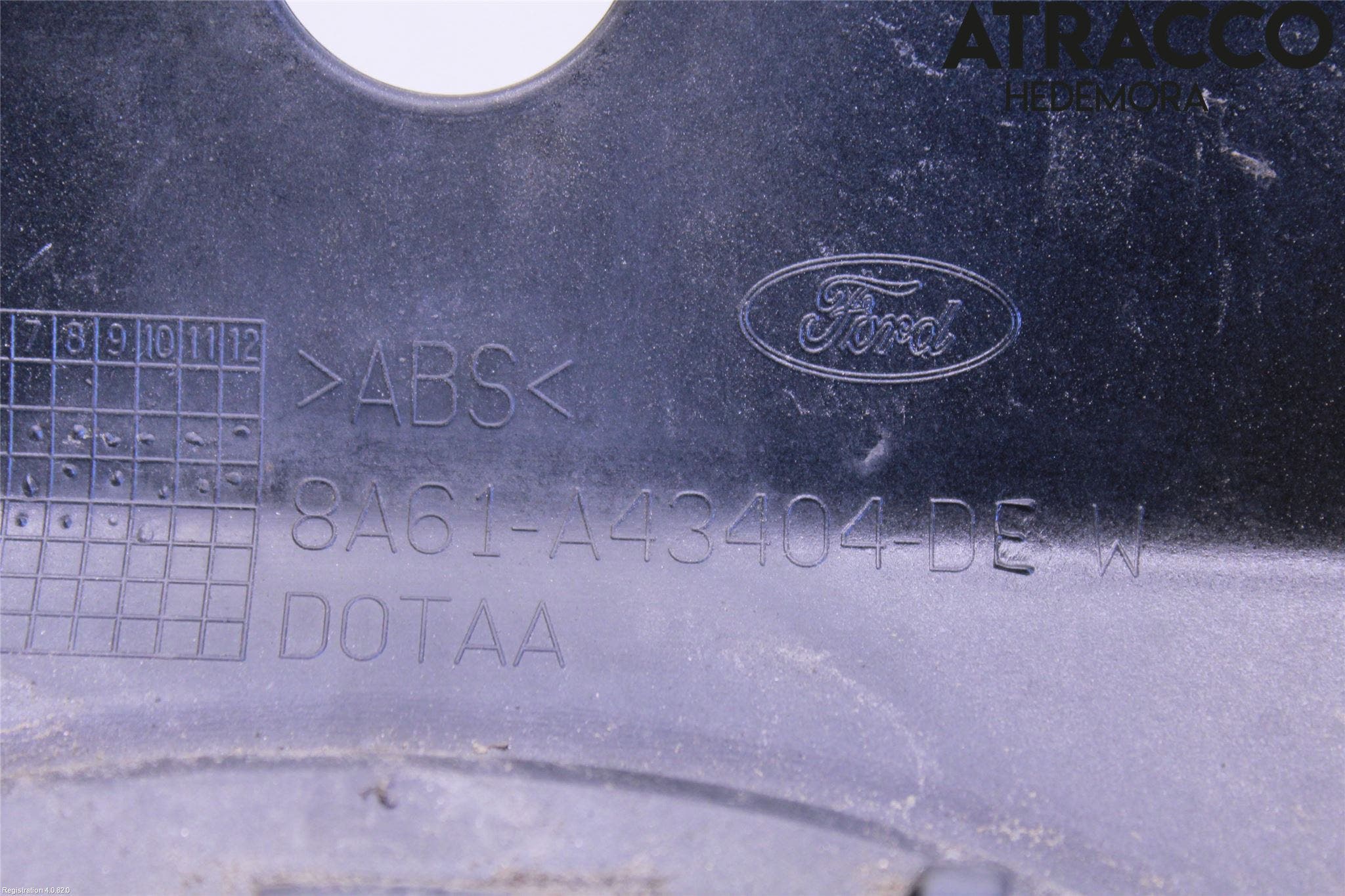 Ford FIESTA 09-12 List Bak-Baklucka