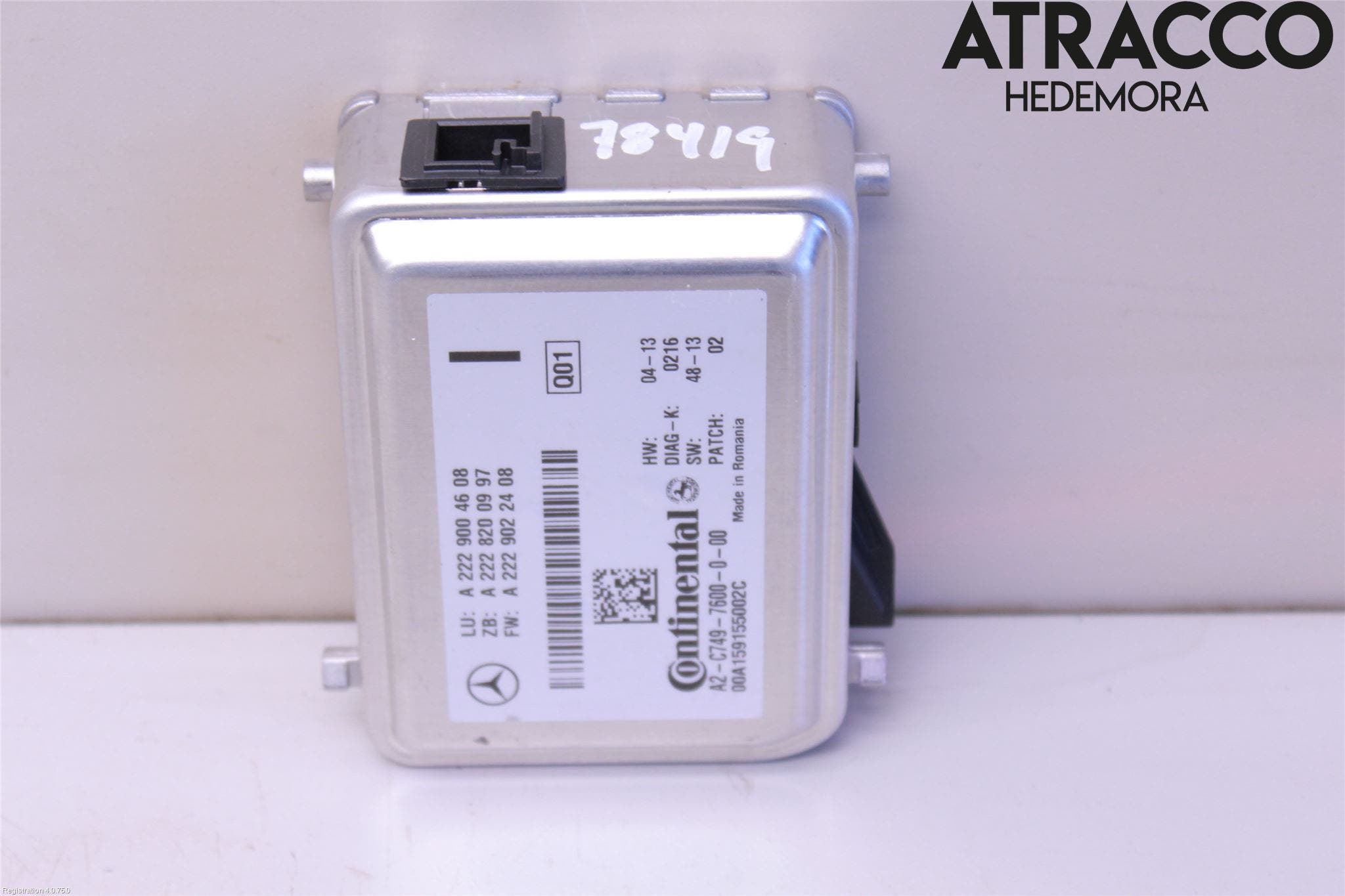 Mercedes-Benz MB C-KLASS (W205) 14-21 Sensor Adaptiv Farthållare