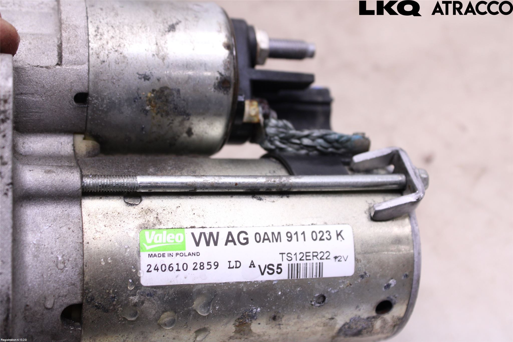 Volkswagen VW GOLF PLUS/CROSS GOLF 04-14 Startmotor