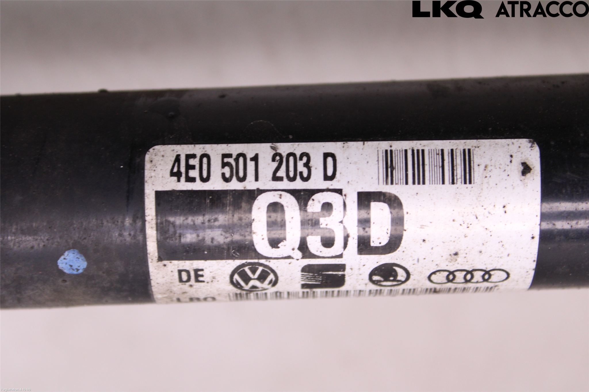 Audi A8/S8 4E  02-09 Drivaxel Bak Vänster